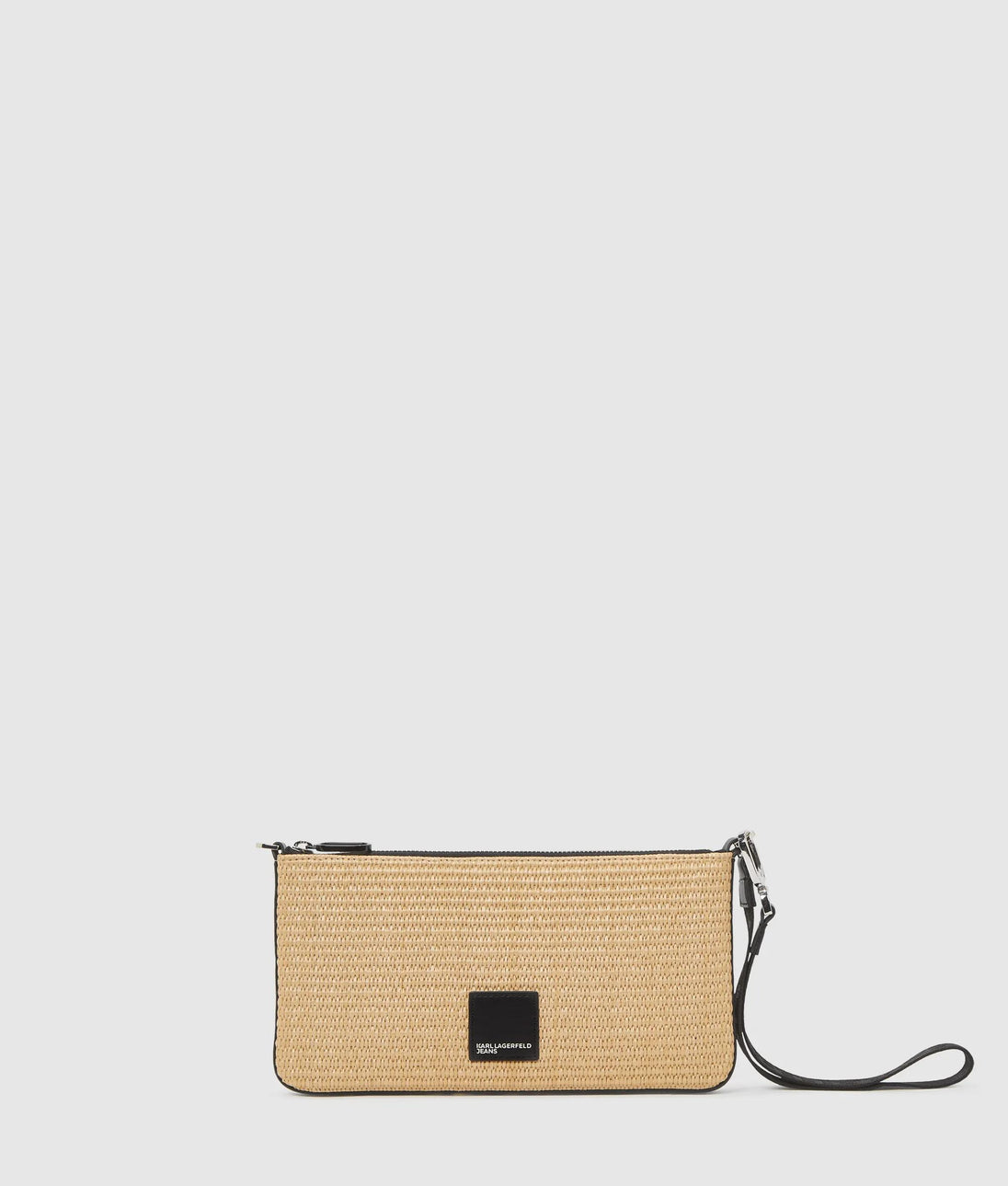 Karl Lagerfeld Ribbed Racer Dress White