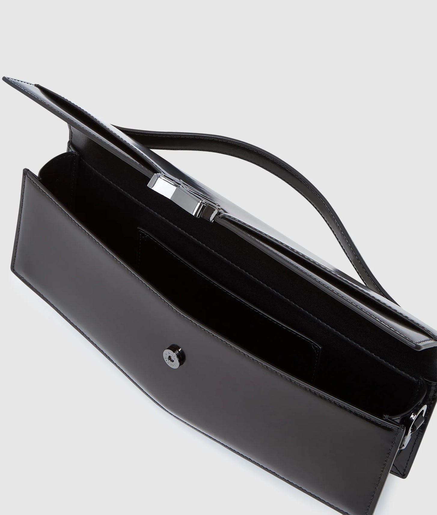 KarlLagerfeld Kl Studio Autograph Shoulder Bag Black-Nickel
