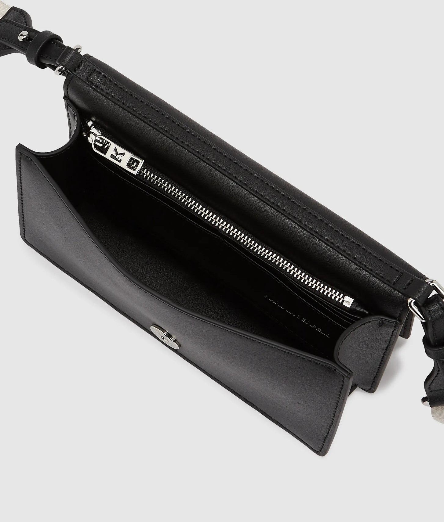 KarlLagerfeld Kcircle Mini Crossbody Bag Black-Nickel