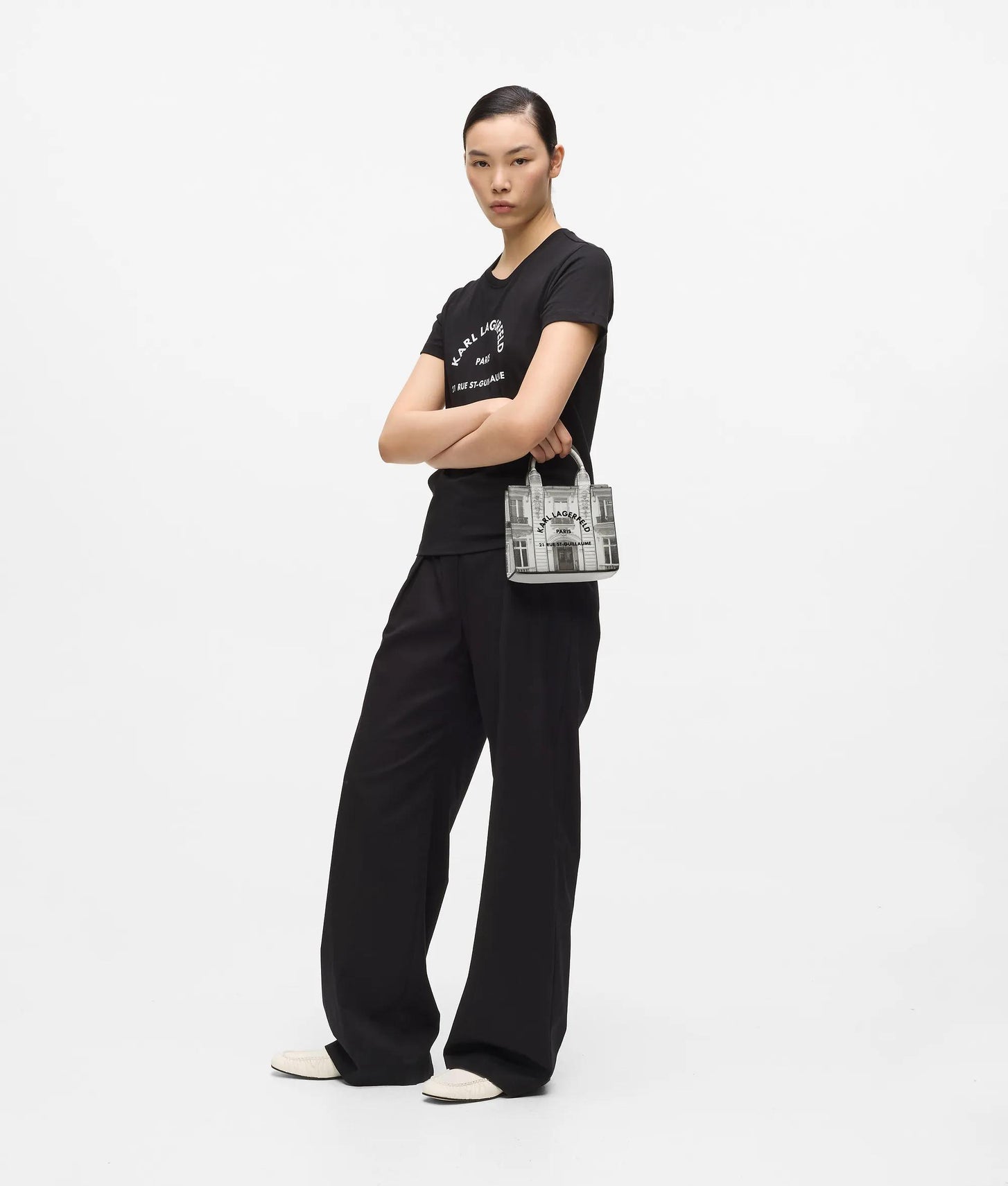 KarlLagerfeld Exclusive Maison De Karl Mini Tote Bag Multi