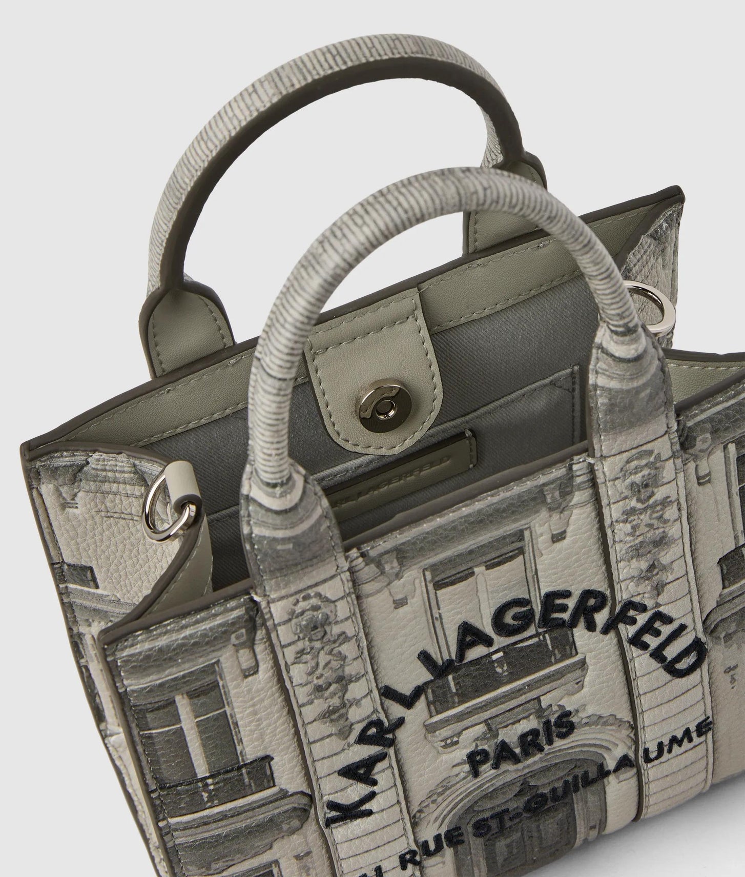 KarlLagerfeld Exclusive Maison De Karl Mini Tote Bag Multi