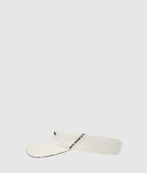 Karl Lagerfeld Ribbed Racer Dress White
