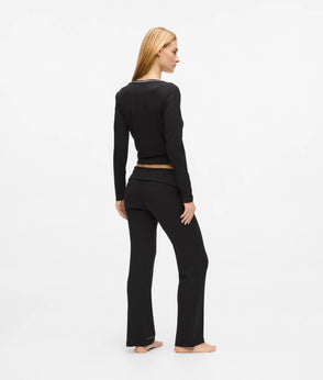 Karl Lagerfeld Signature Loungewear Tank Top Black