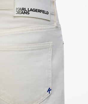 KarlLagerfeld Box Logo Camera Bag Egret