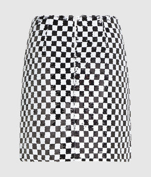 KarlLagerfeld Rue St-Guillaume Metal Tote Bag Black