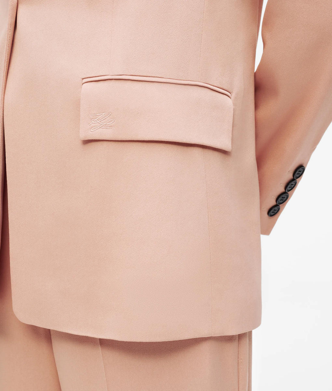 KarlLagerfeld Ksignature Small Crossbody Bag Pink