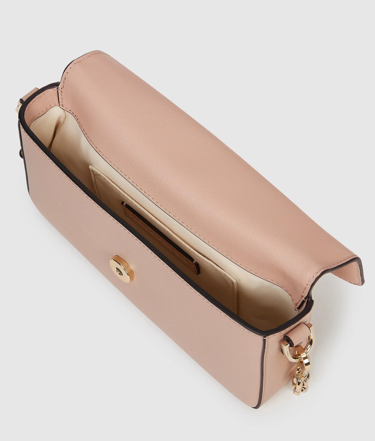 KarlLagerfeld Ksignature Small Chain Shoulder Bag Pink