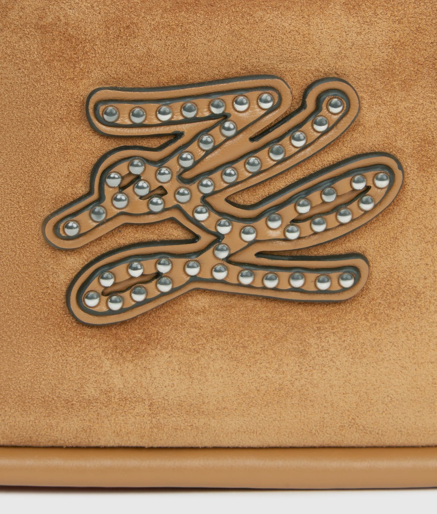 KarlLagerfeld Kautograph Patch Crossbody Bag Caramel