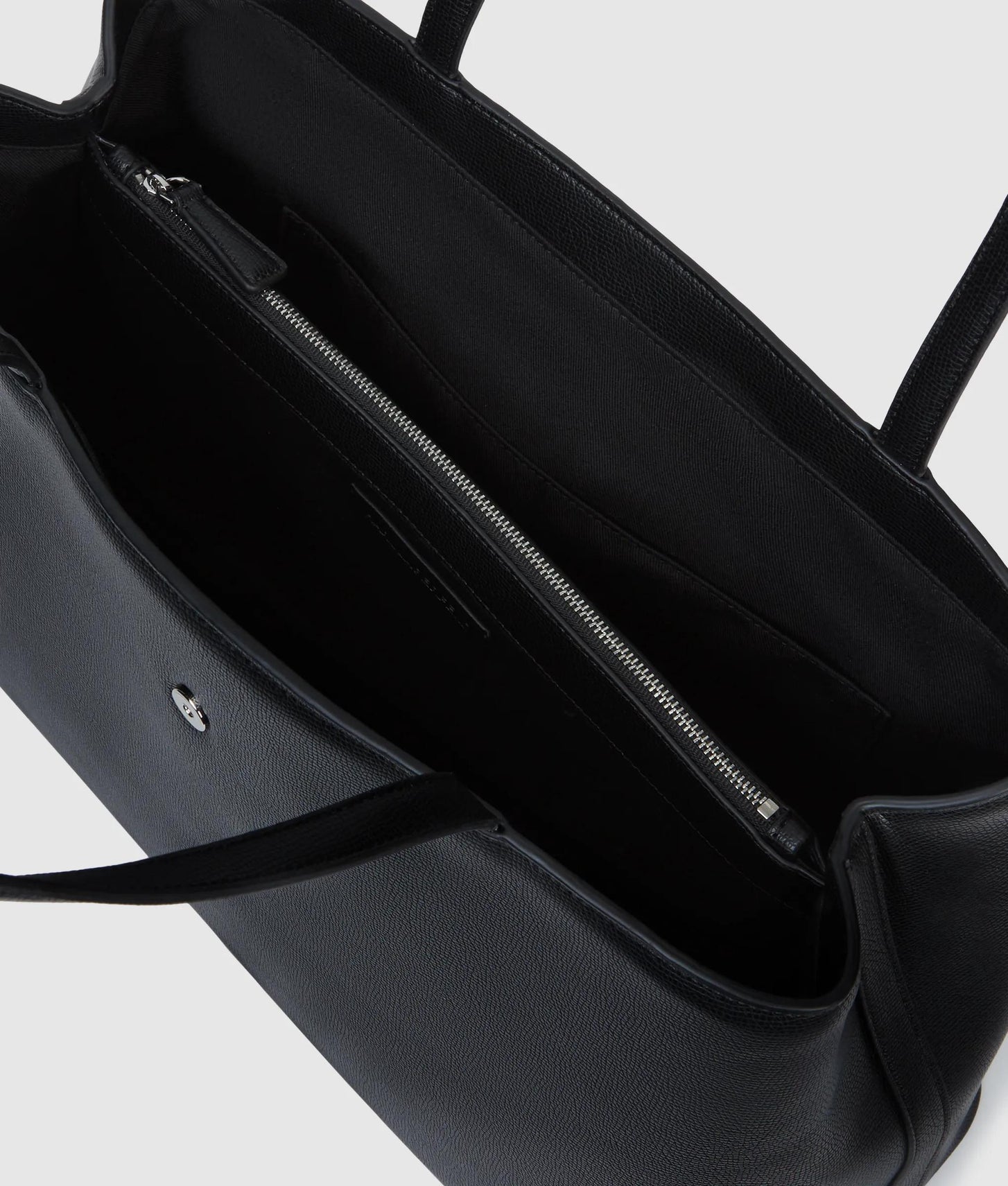 KarlLagerfeld Rue St-Guillaume Metal Tote Bag Black