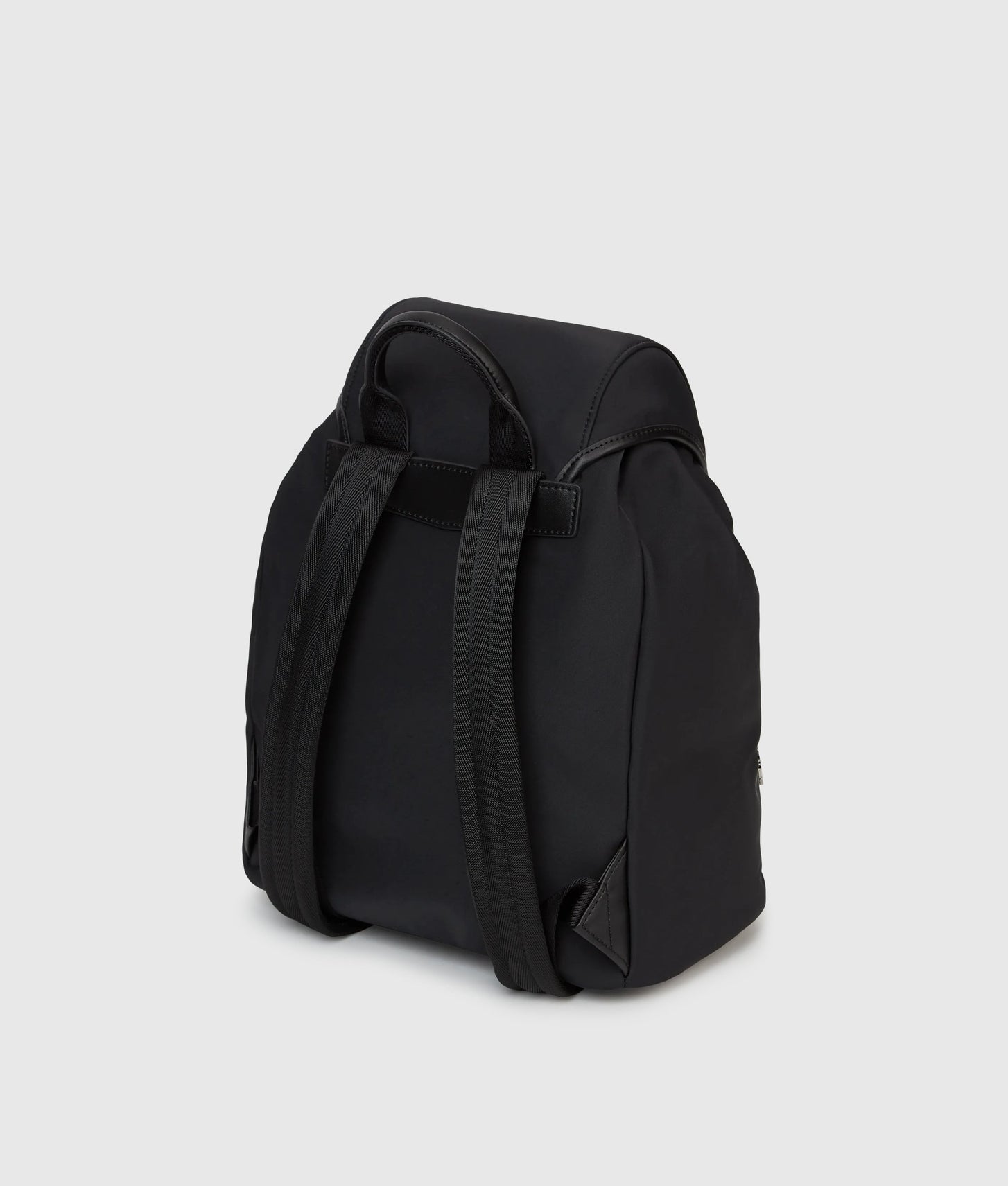 KarlLagerfeld Ikon Nylon Tag Backpack Black