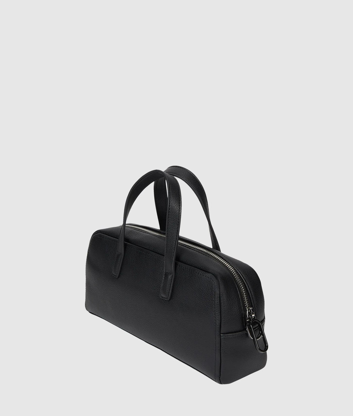 KarlLagerfeld Box Logo Bowling Bag Black