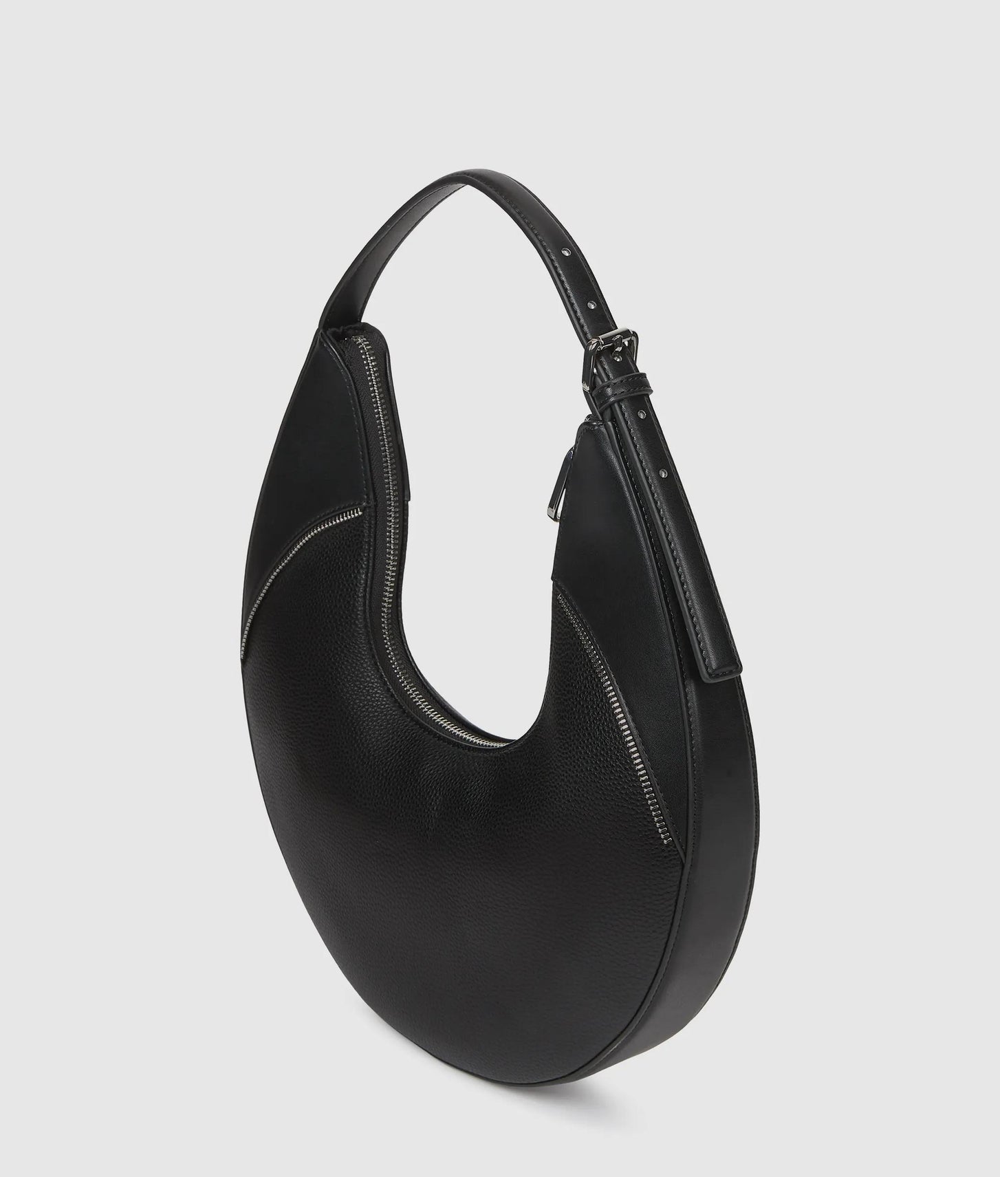 KarlLagerfeld Rebel Hobo Bag Black