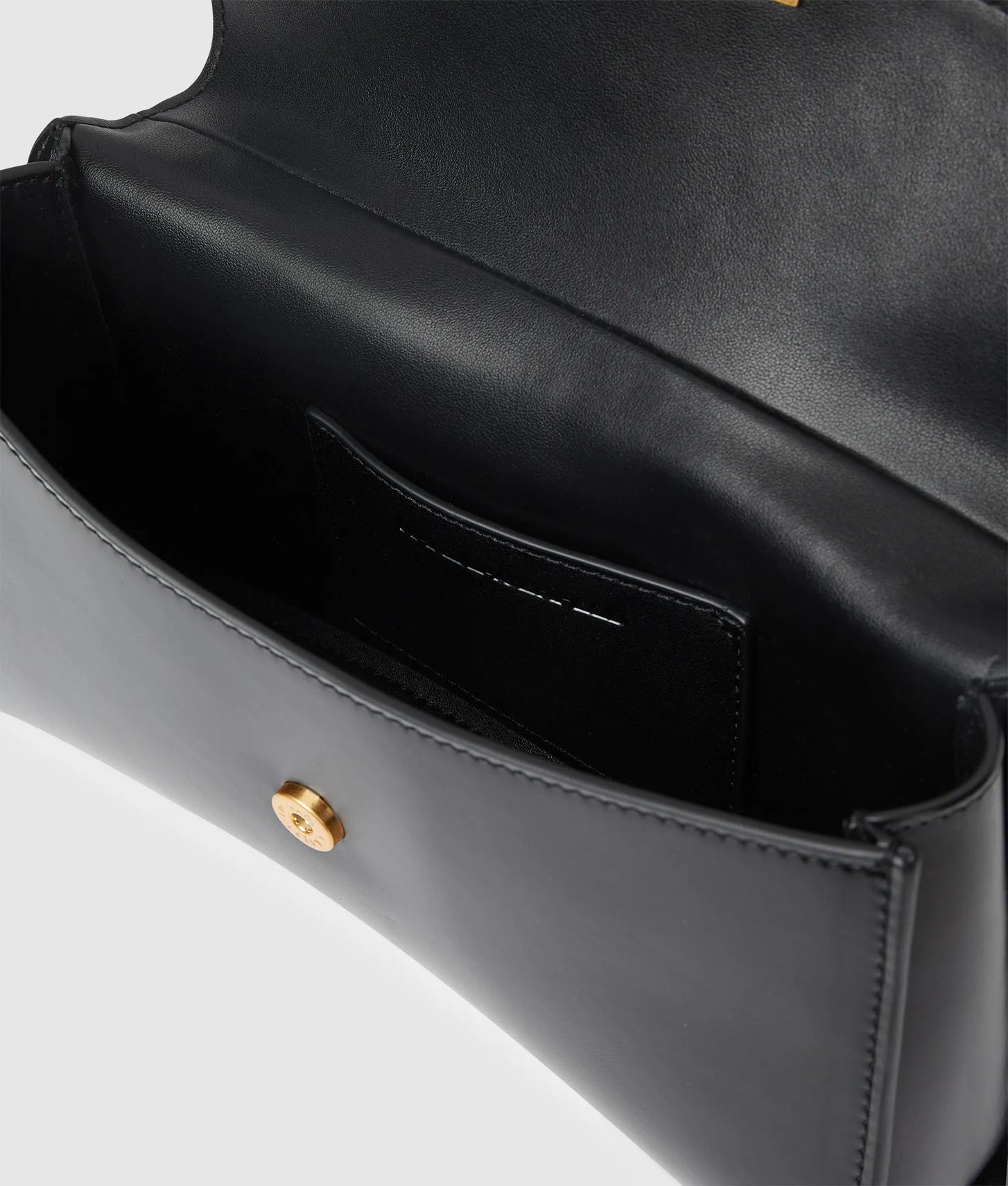 KarlLagerfeld Kautograph Twist Top Handle Bag Black/Gold