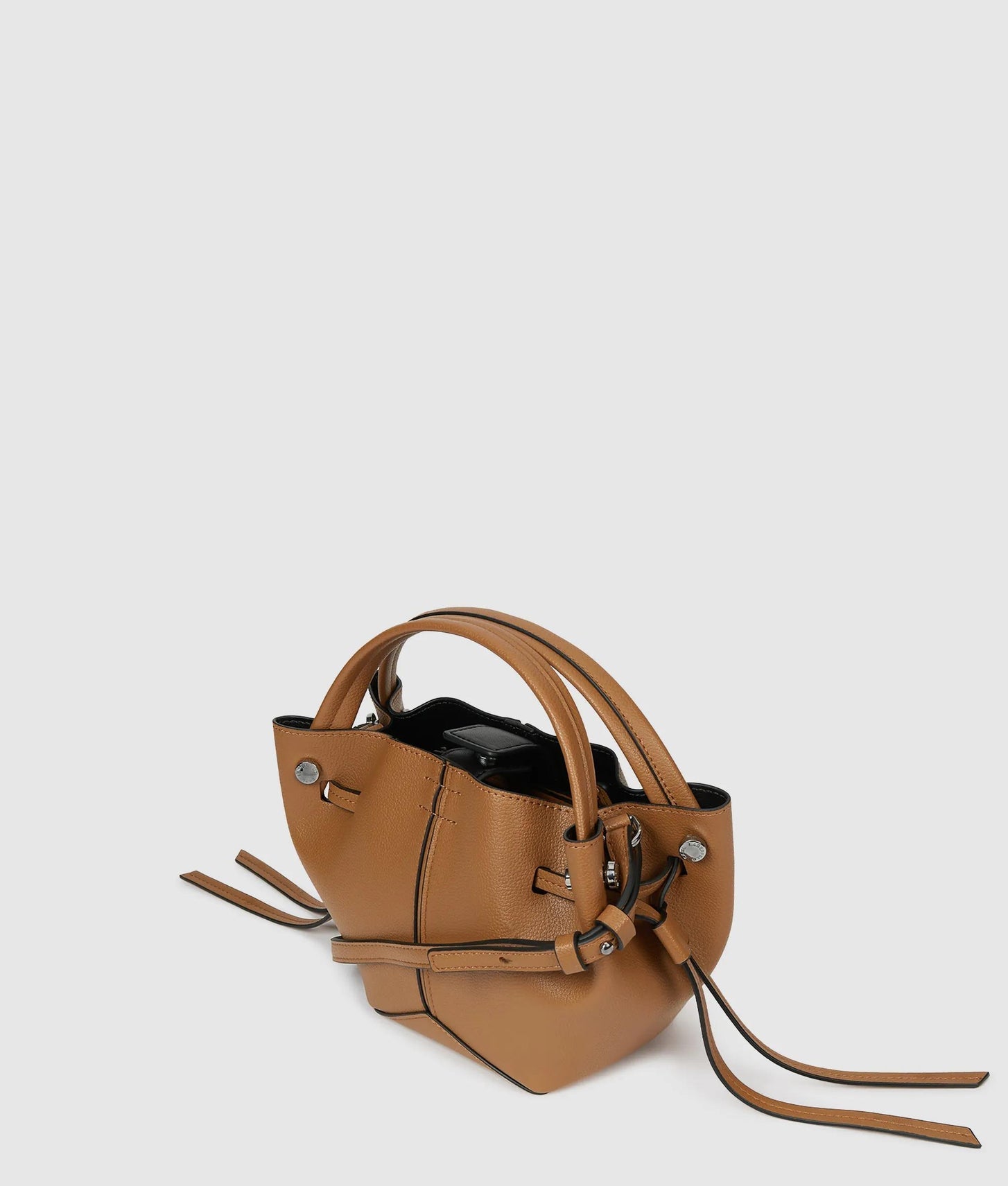 KarlLagerfeld Kpierced Mini Bucket Bag Caramel