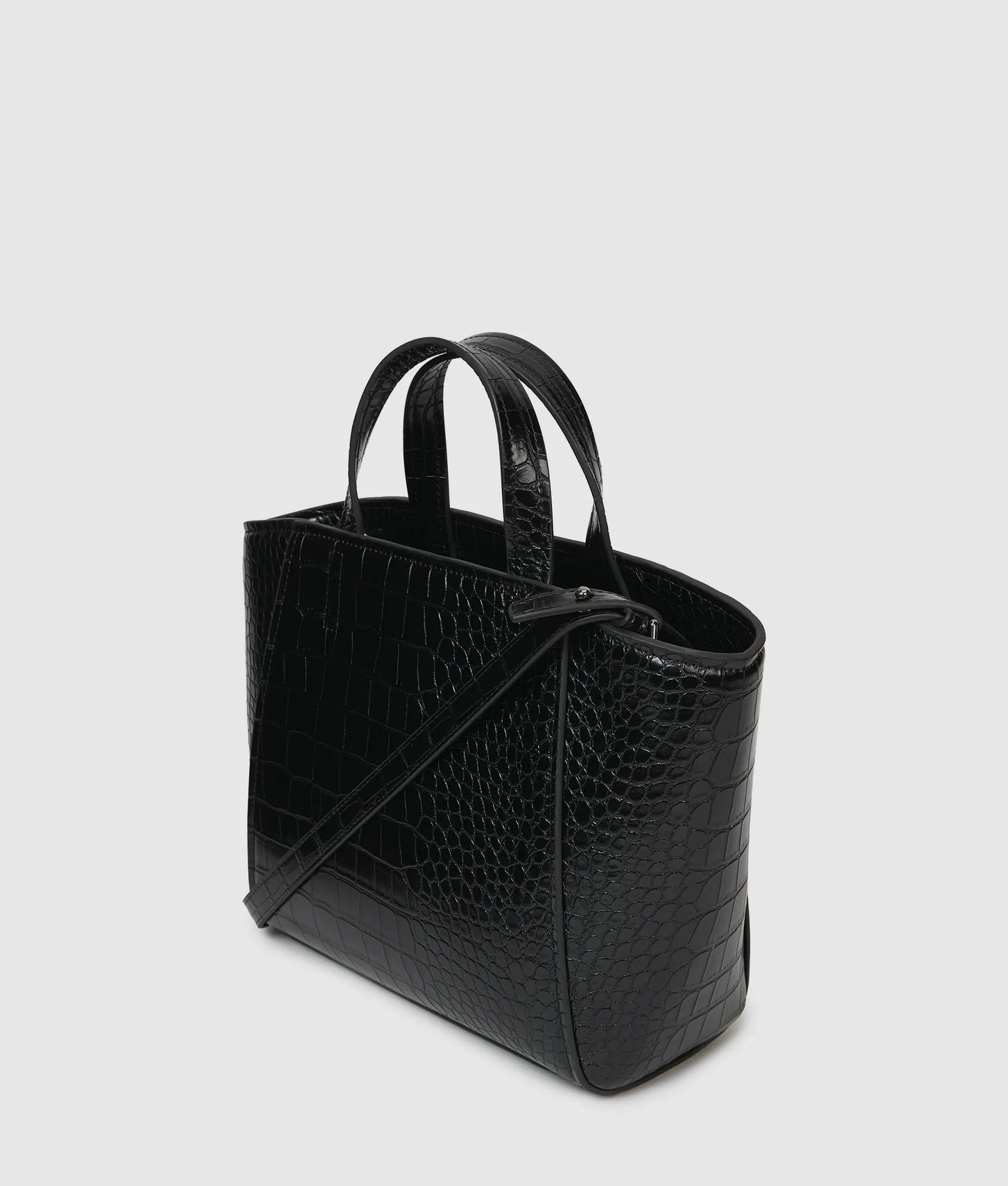 KarlLagerfeld Karl Quote Mini Tote Bag Black
