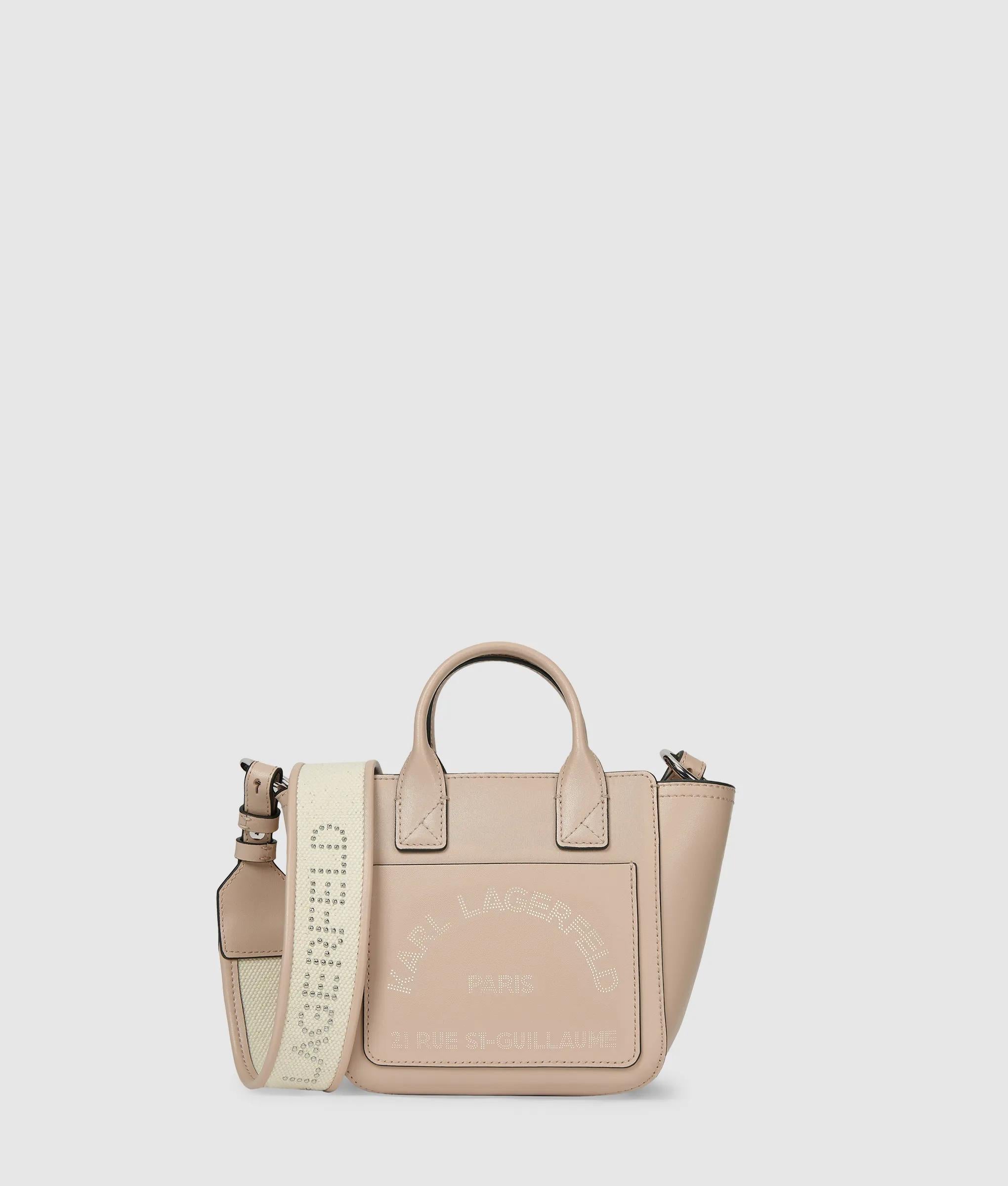 KarlLagerfeld Kdaily Mini Pocket Tote Bag Pink