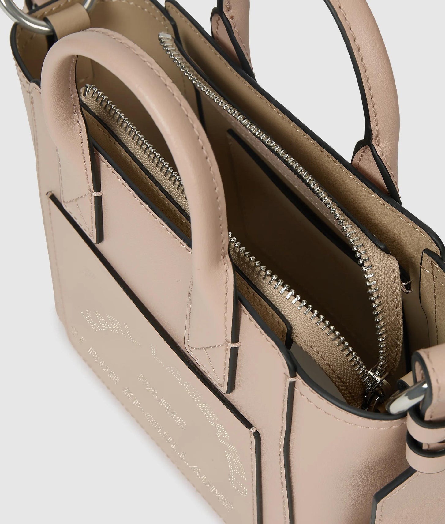 KarlLagerfeld Kdaily Mini Pocket Tote Bag Pink