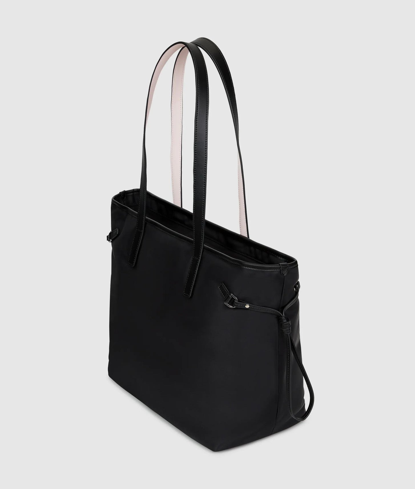 KarlLagerfeld Ikon Choupette Drawstring Tote Bag Black