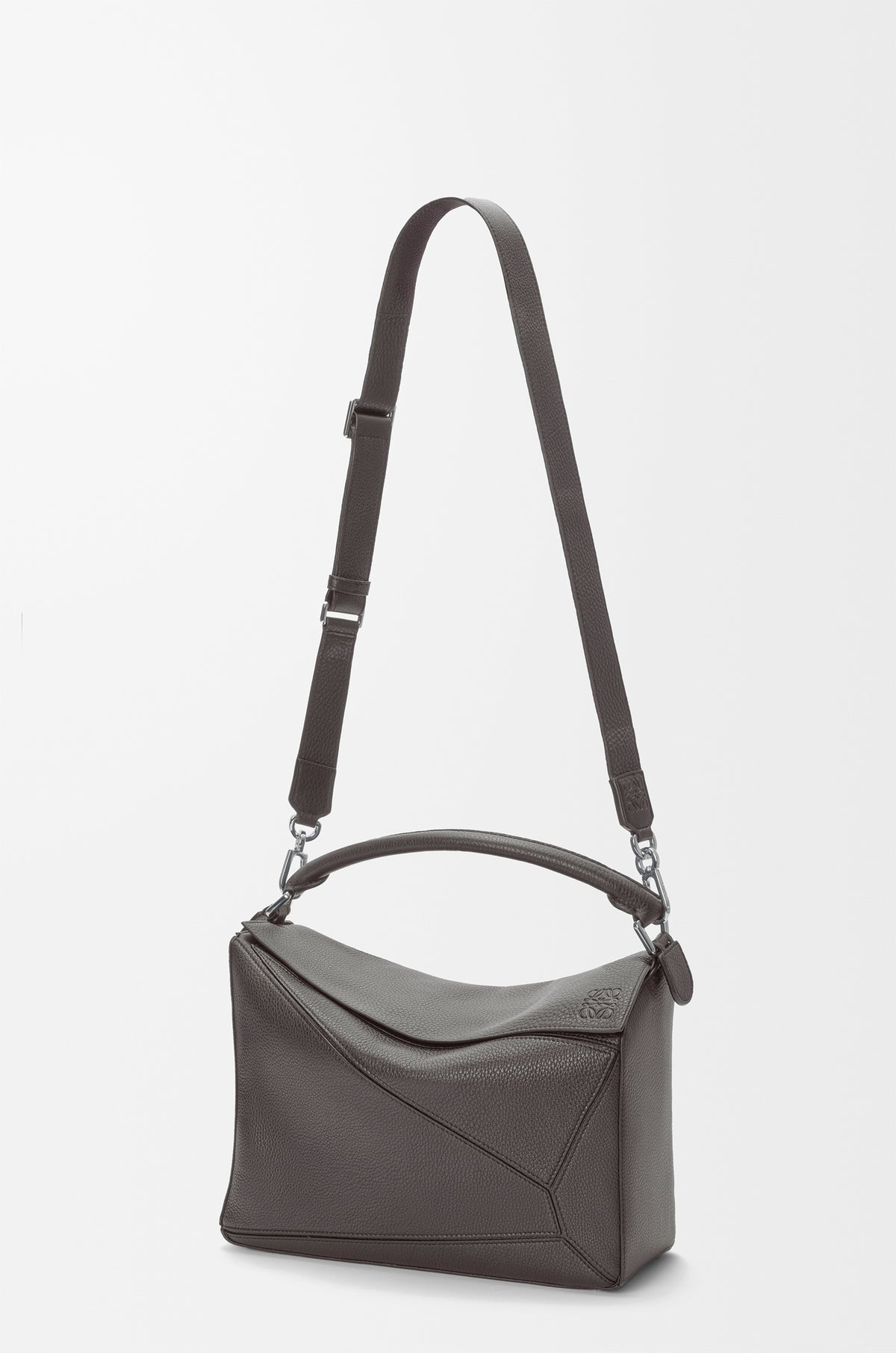 Loewe Large Puzzle bag in supple grained calfskin