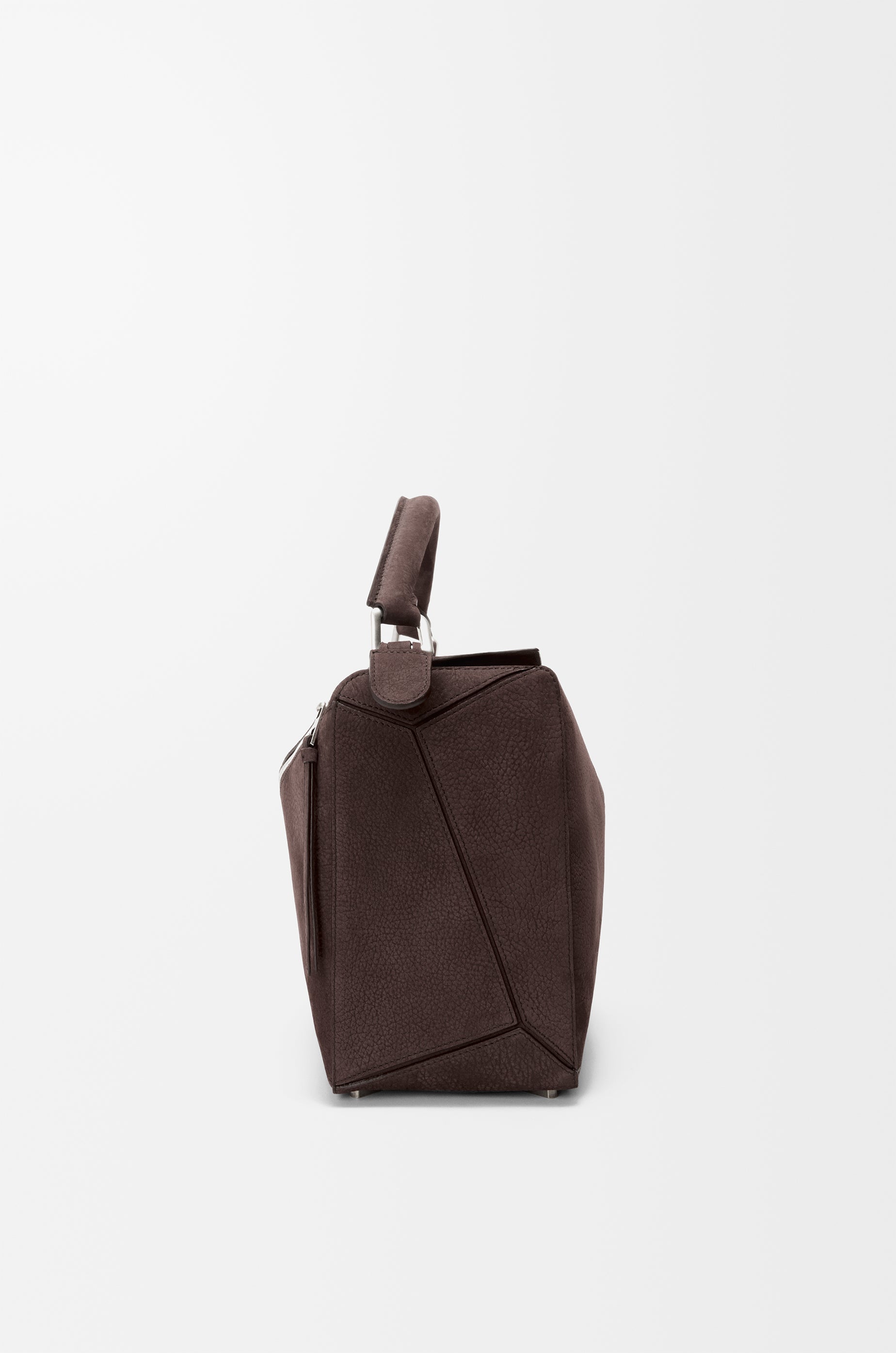 Loewe Large Puzzle bag in grained nubuck