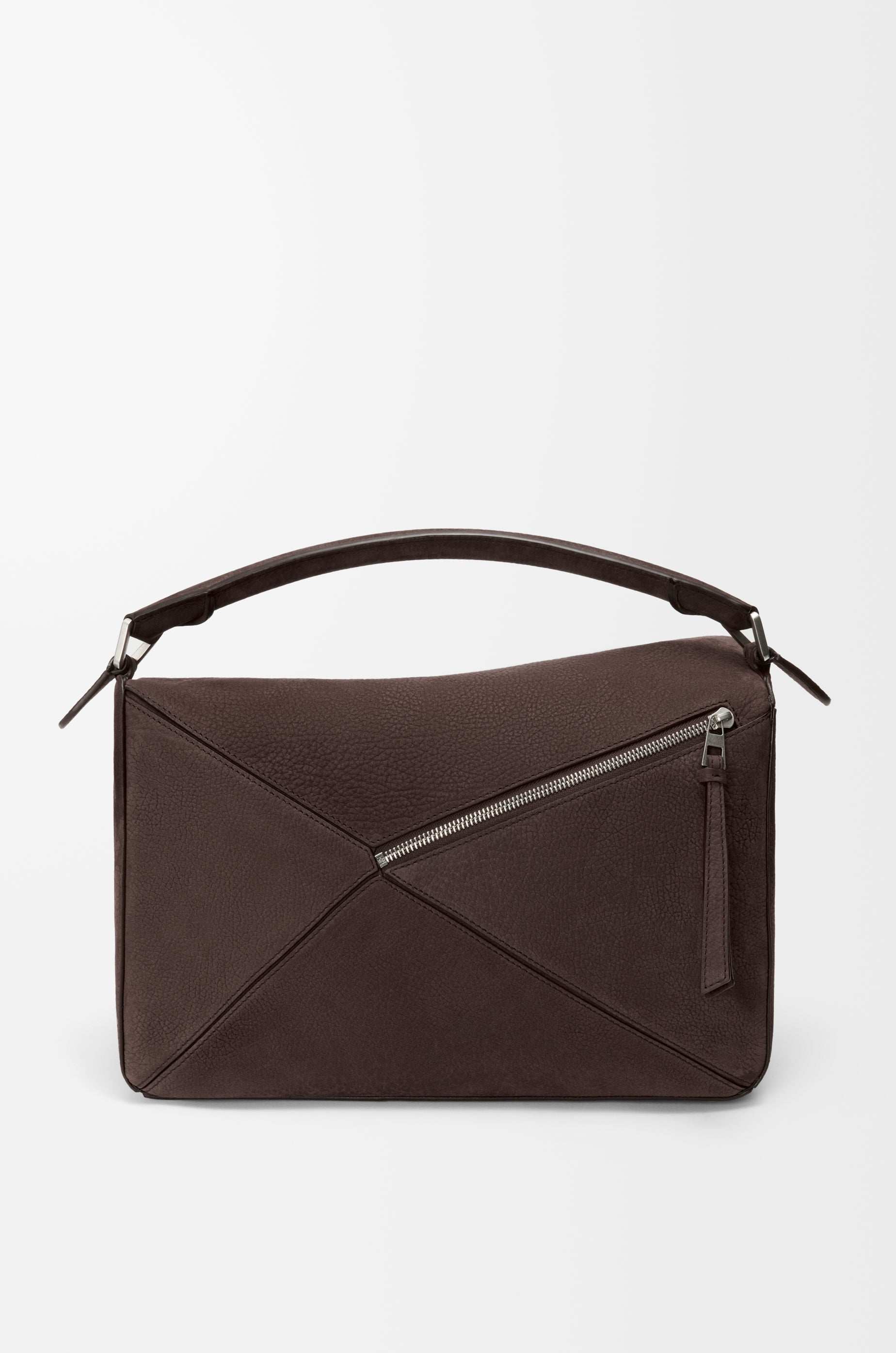 Loewe Large Puzzle bag in grained nubuck