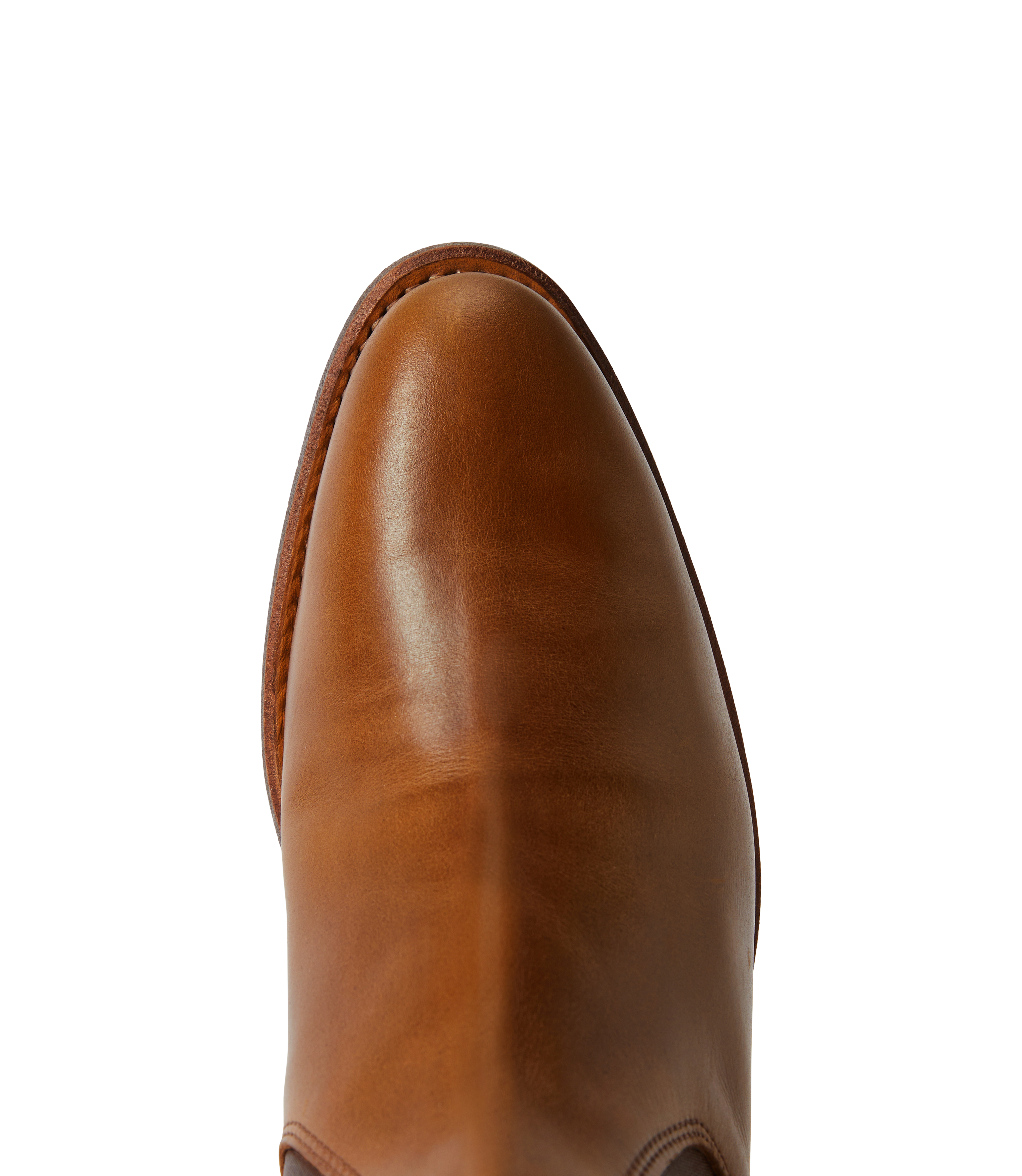 Lady Yearling boot caramel pull-up leather