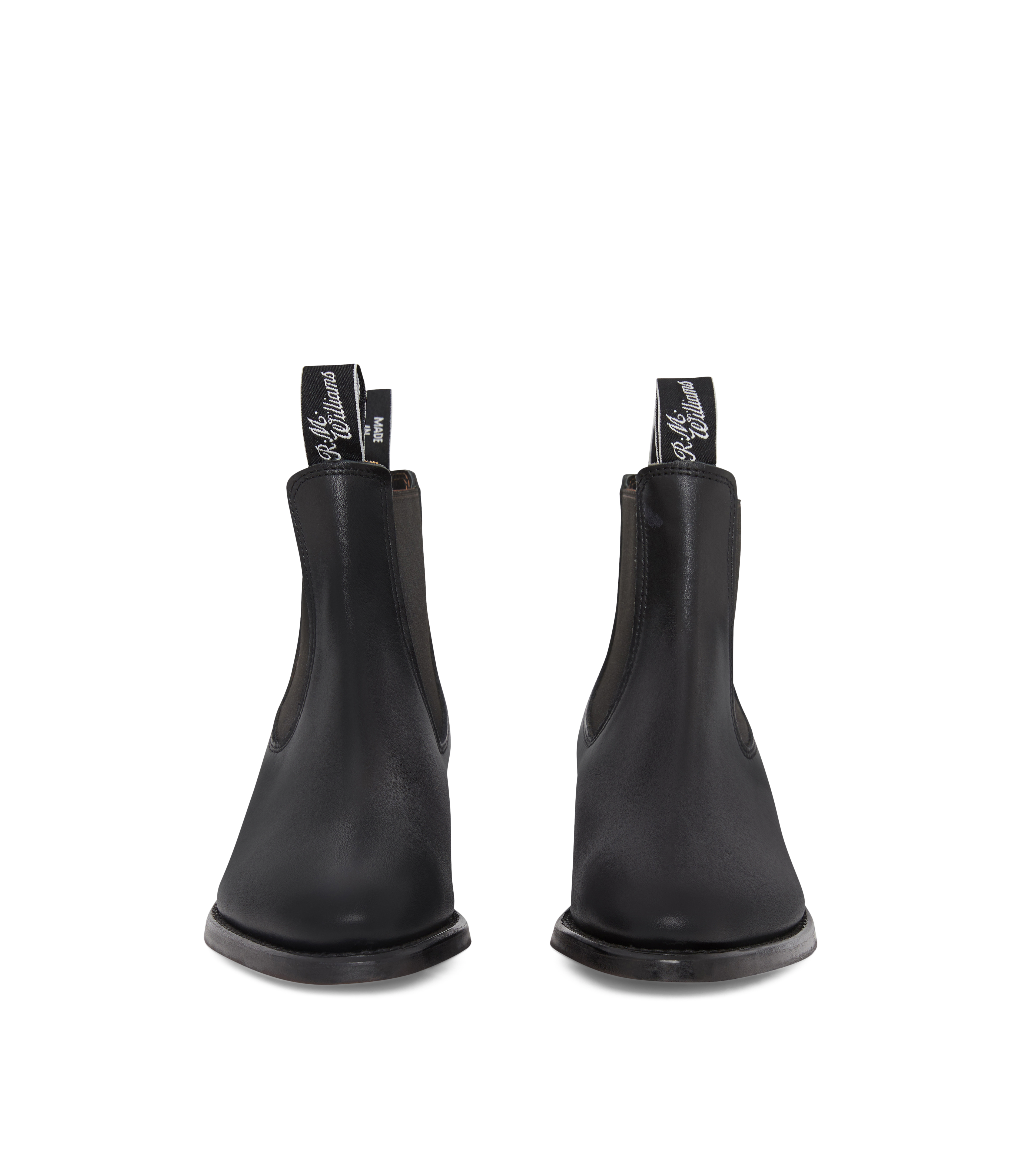 Lady Yearling boot black yearling leather