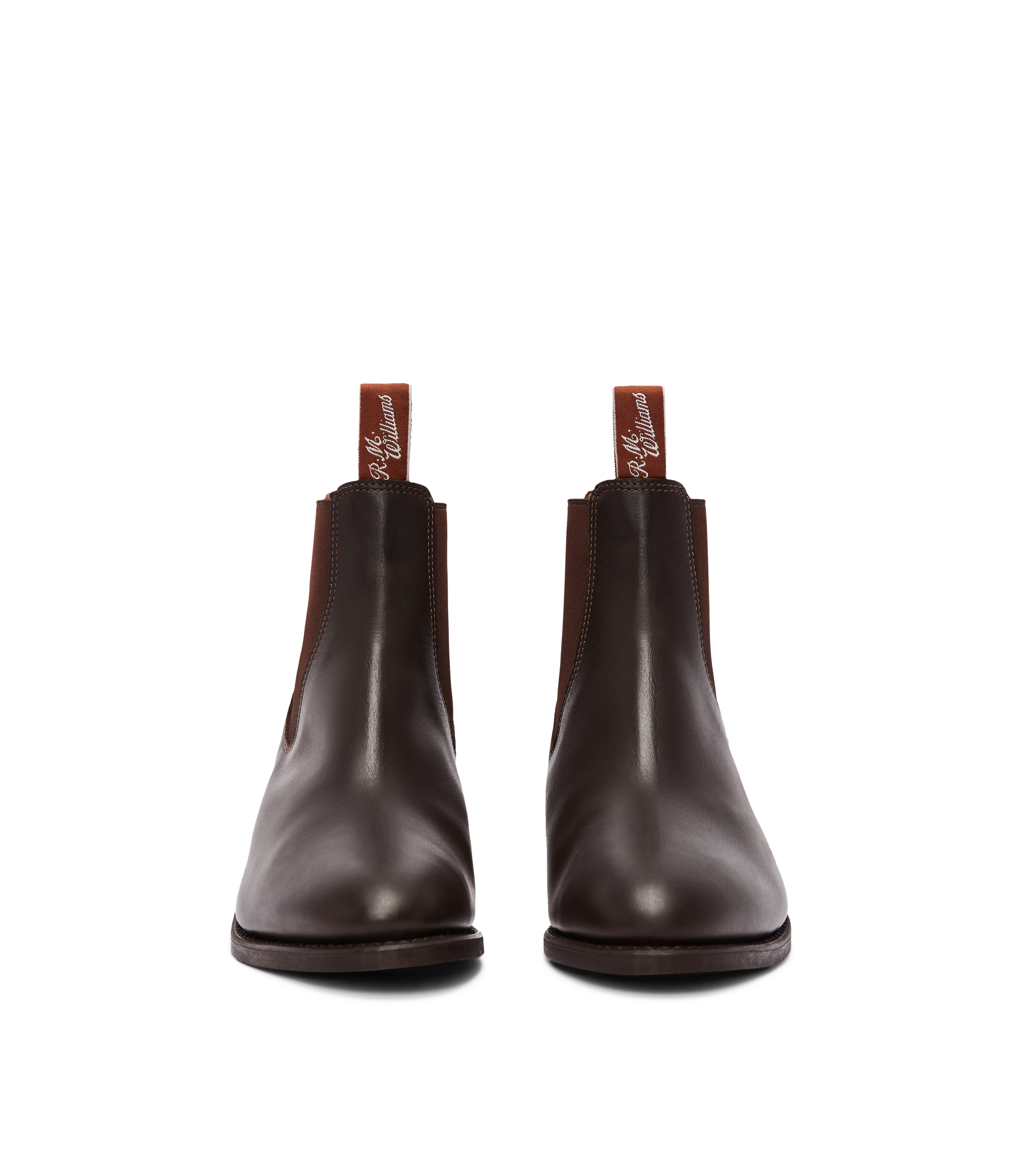 Lady Yearling boot chestnut yearling leather