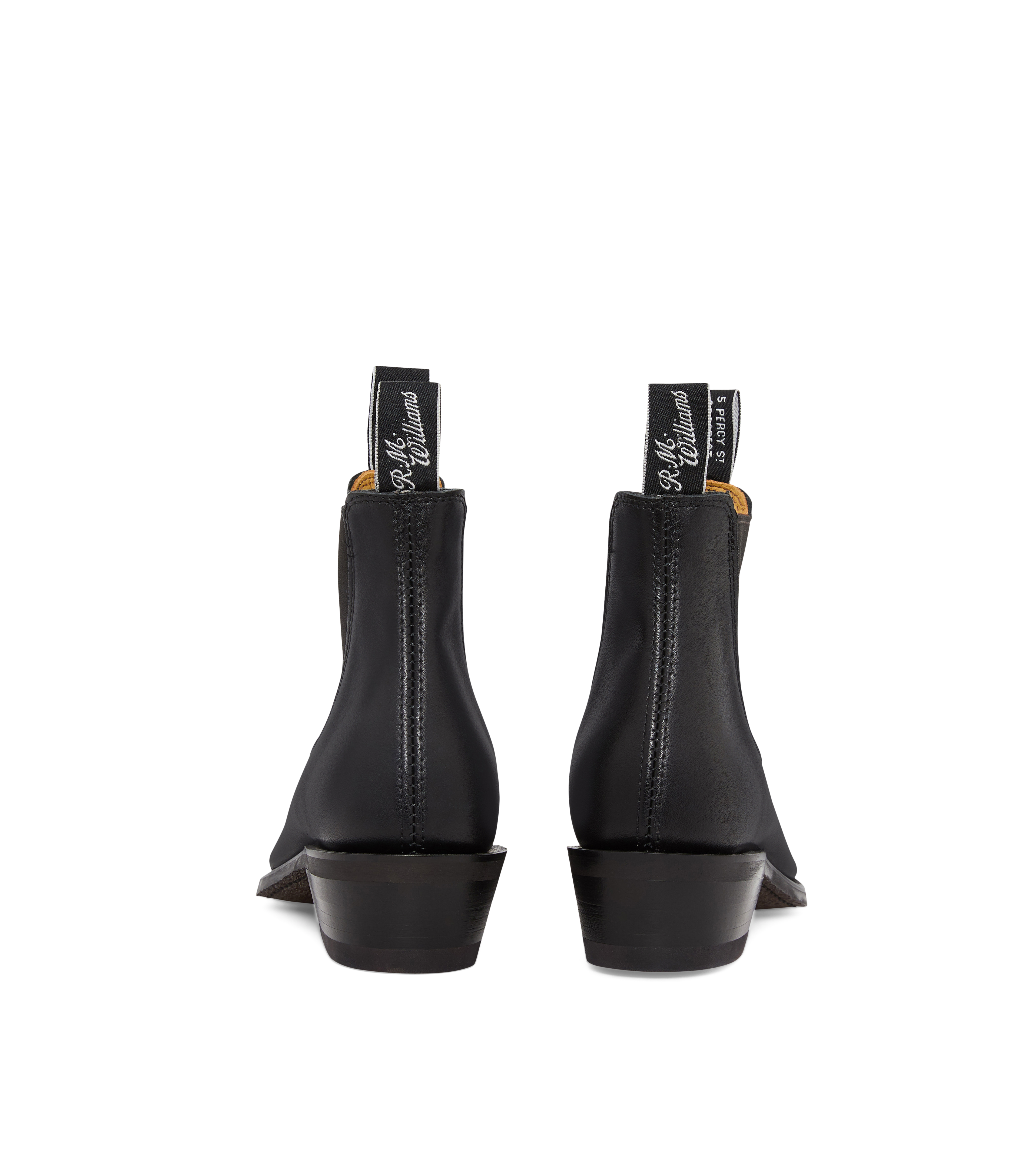 Lady Yearling boot black yearling leather