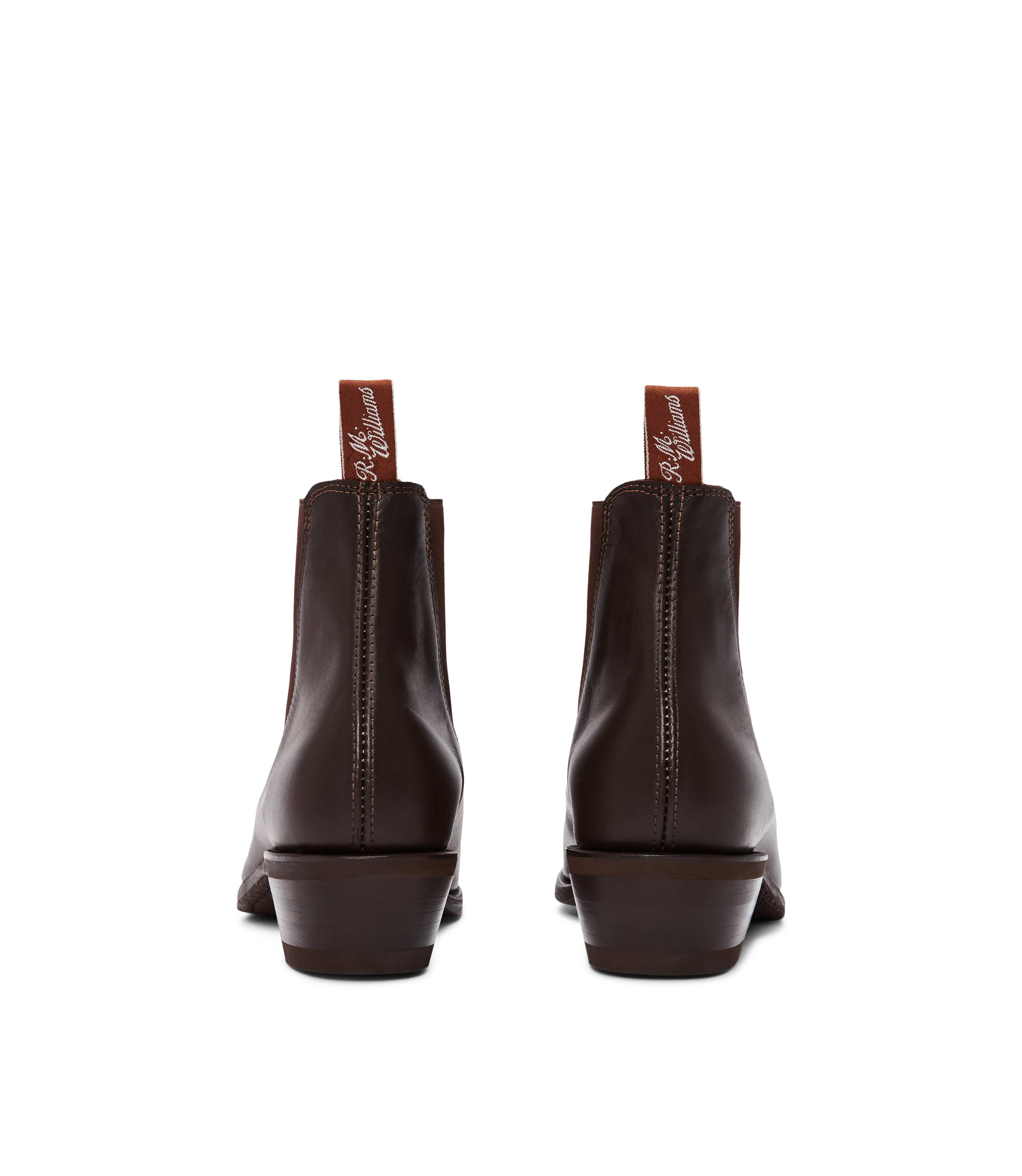 Lady Yearling boot chestnut yearling leather