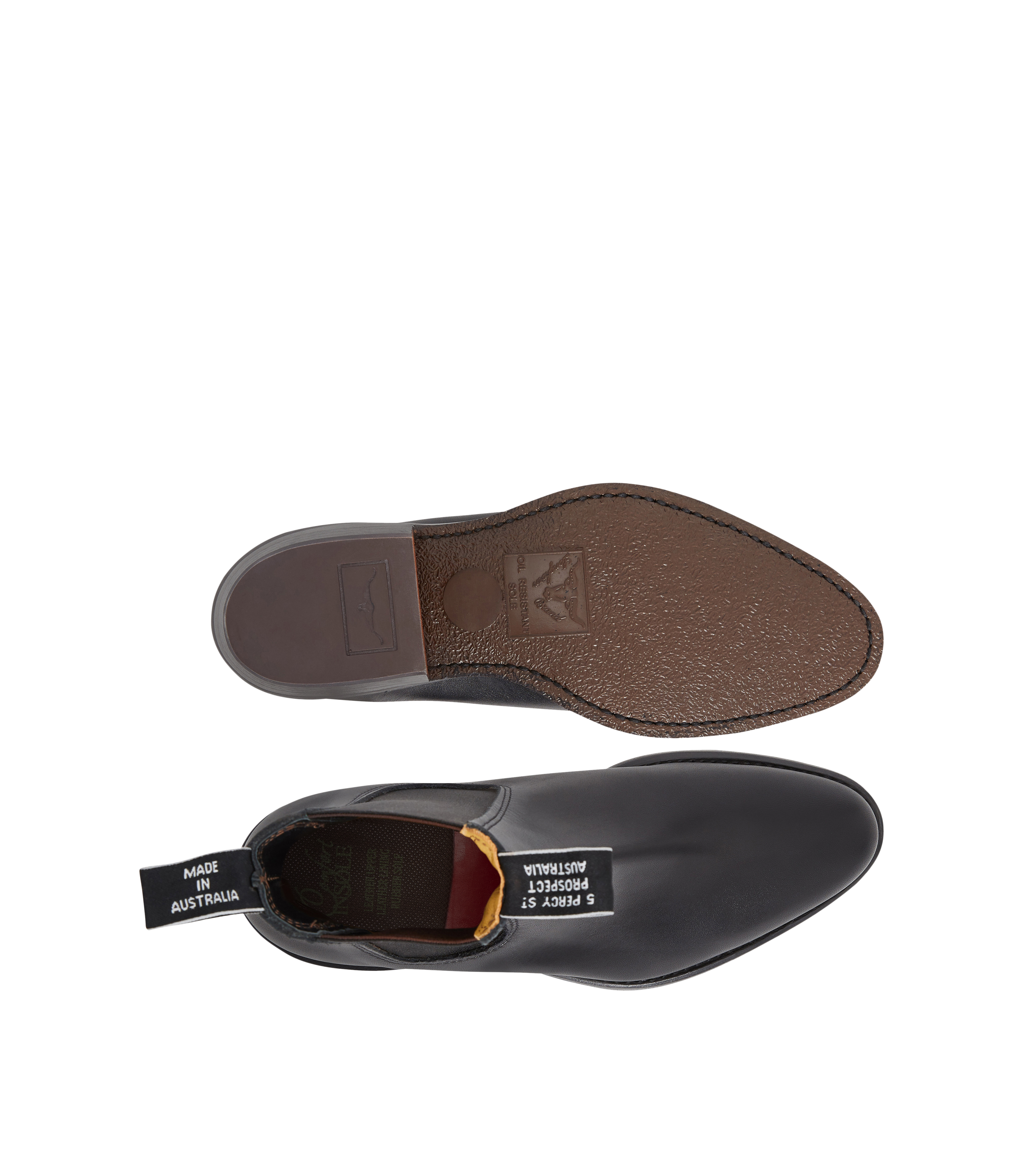 Lady Yearling boot black yearling leather