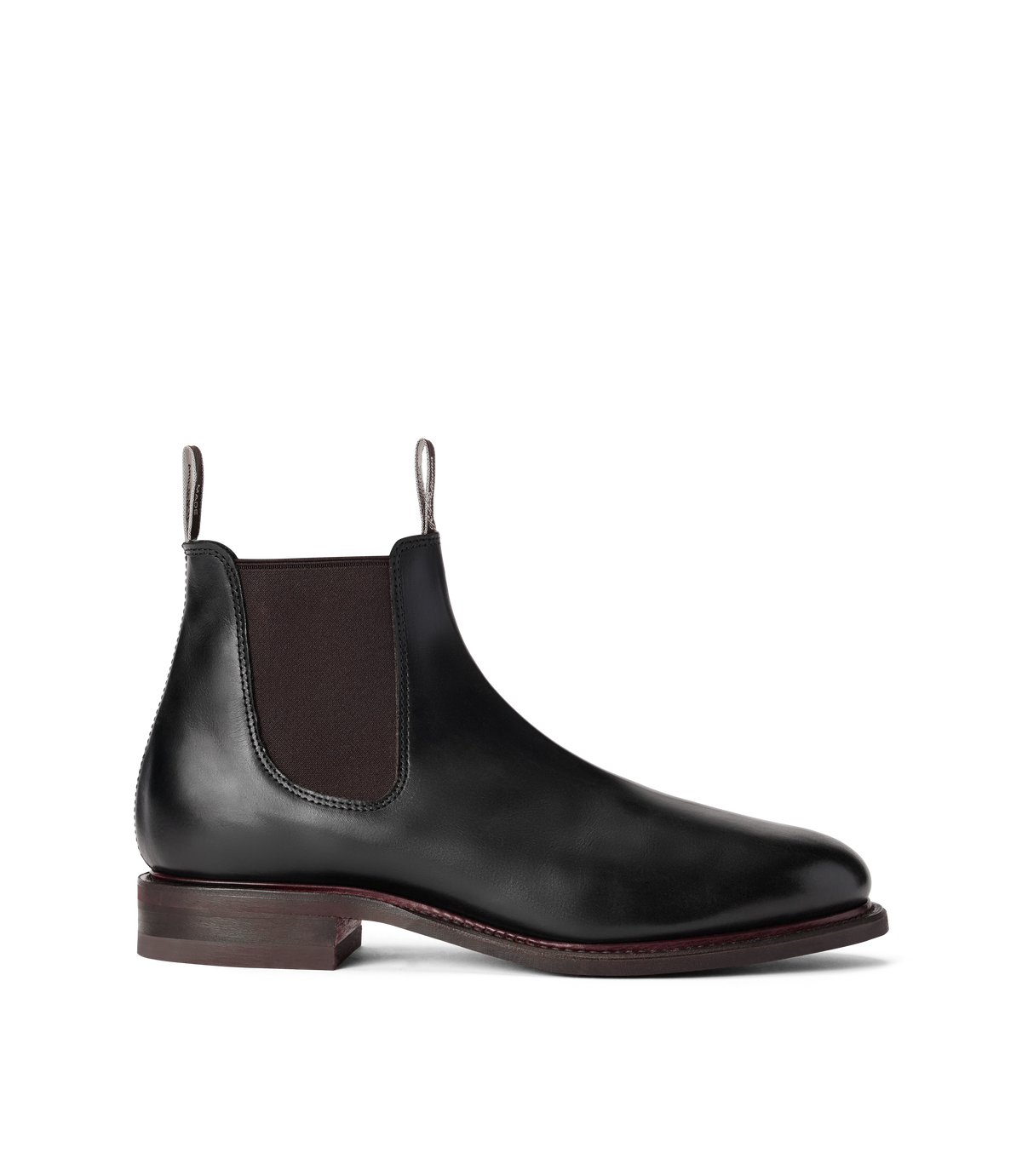 Urban Turnout boot nero pull-up leather