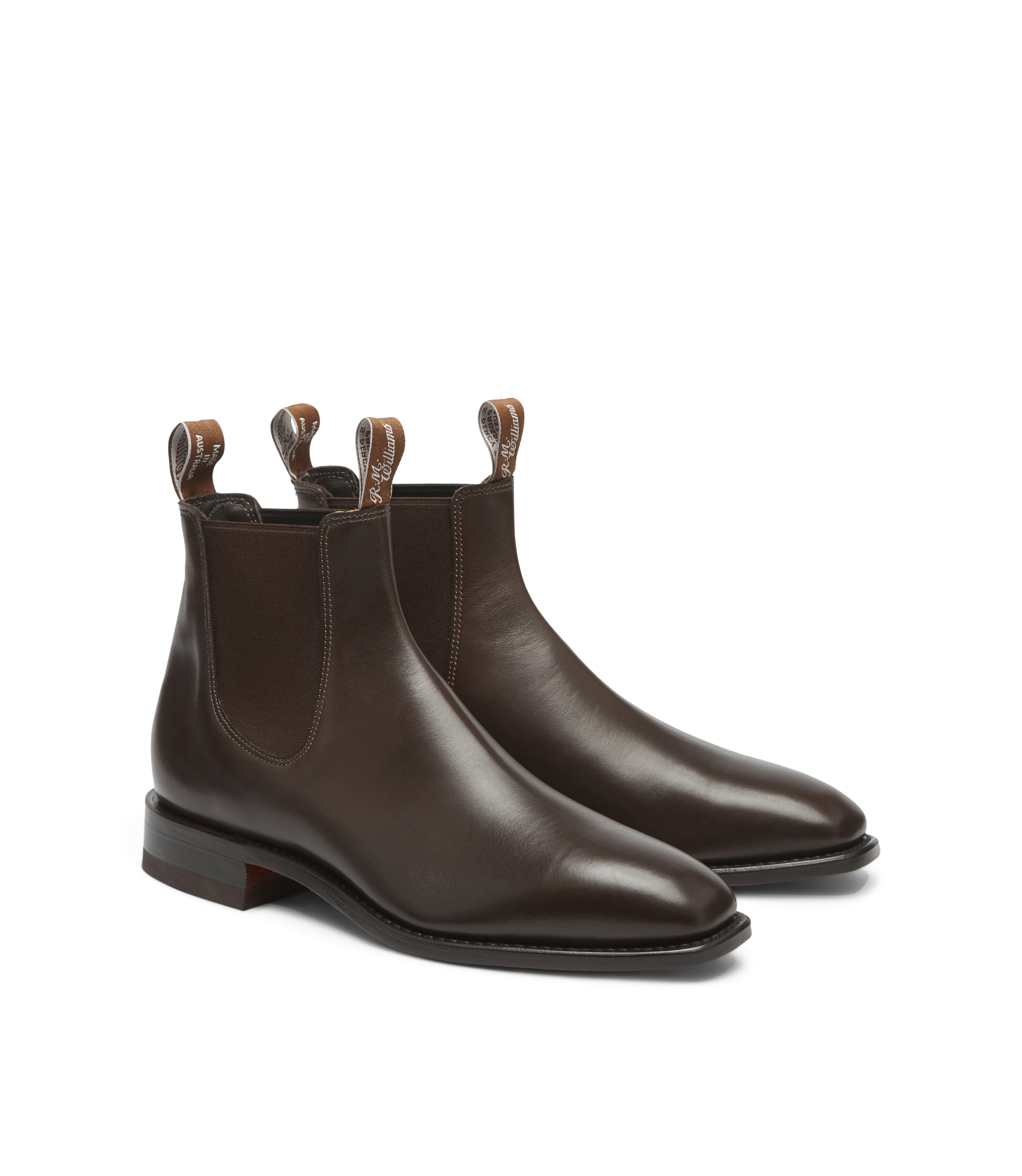 Signature Craftsman boot chestnut veal calf leather