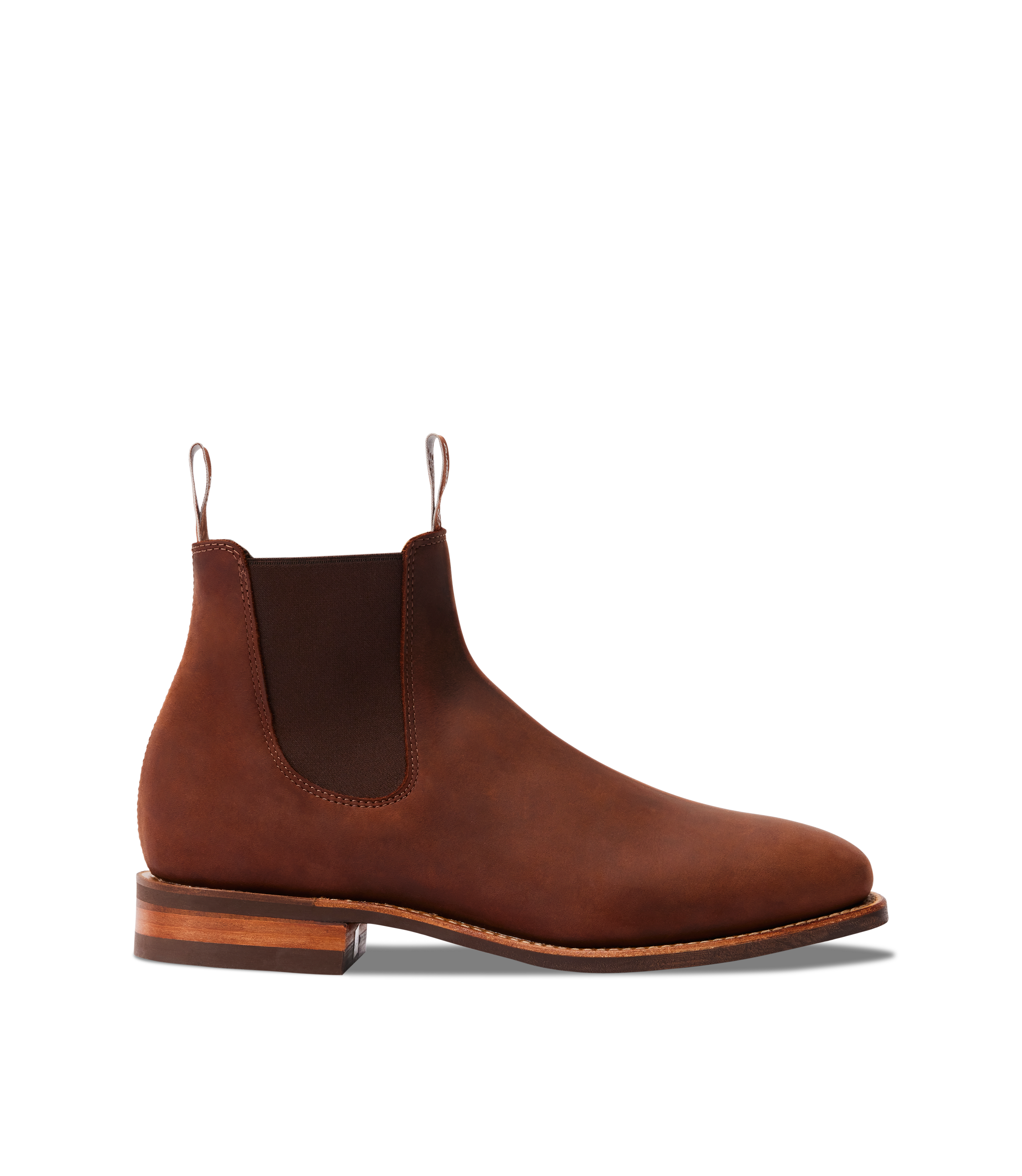 Craftsman boot bark oiled nubuck leather