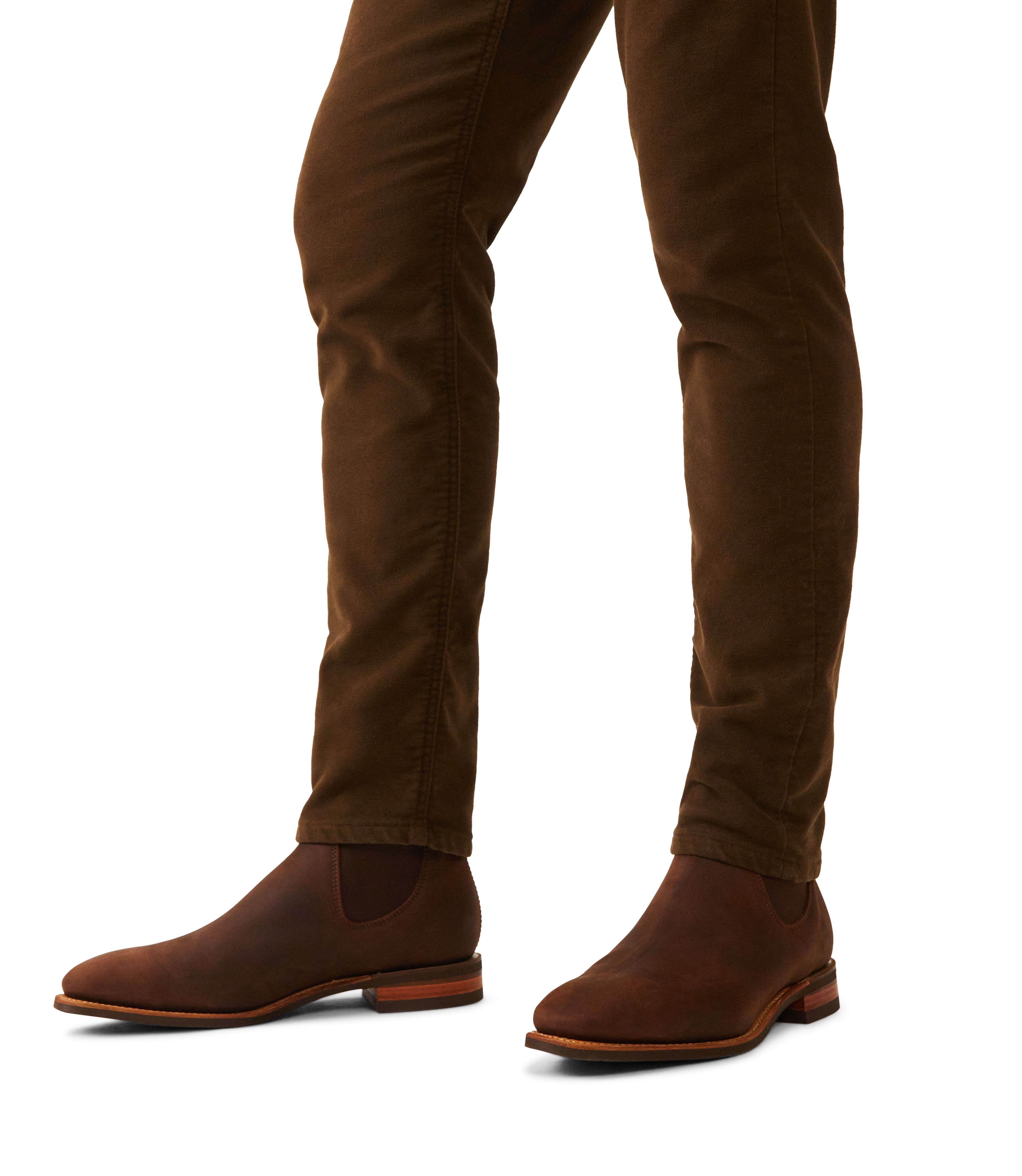 Craftsman boot bark oiled nubuck leather