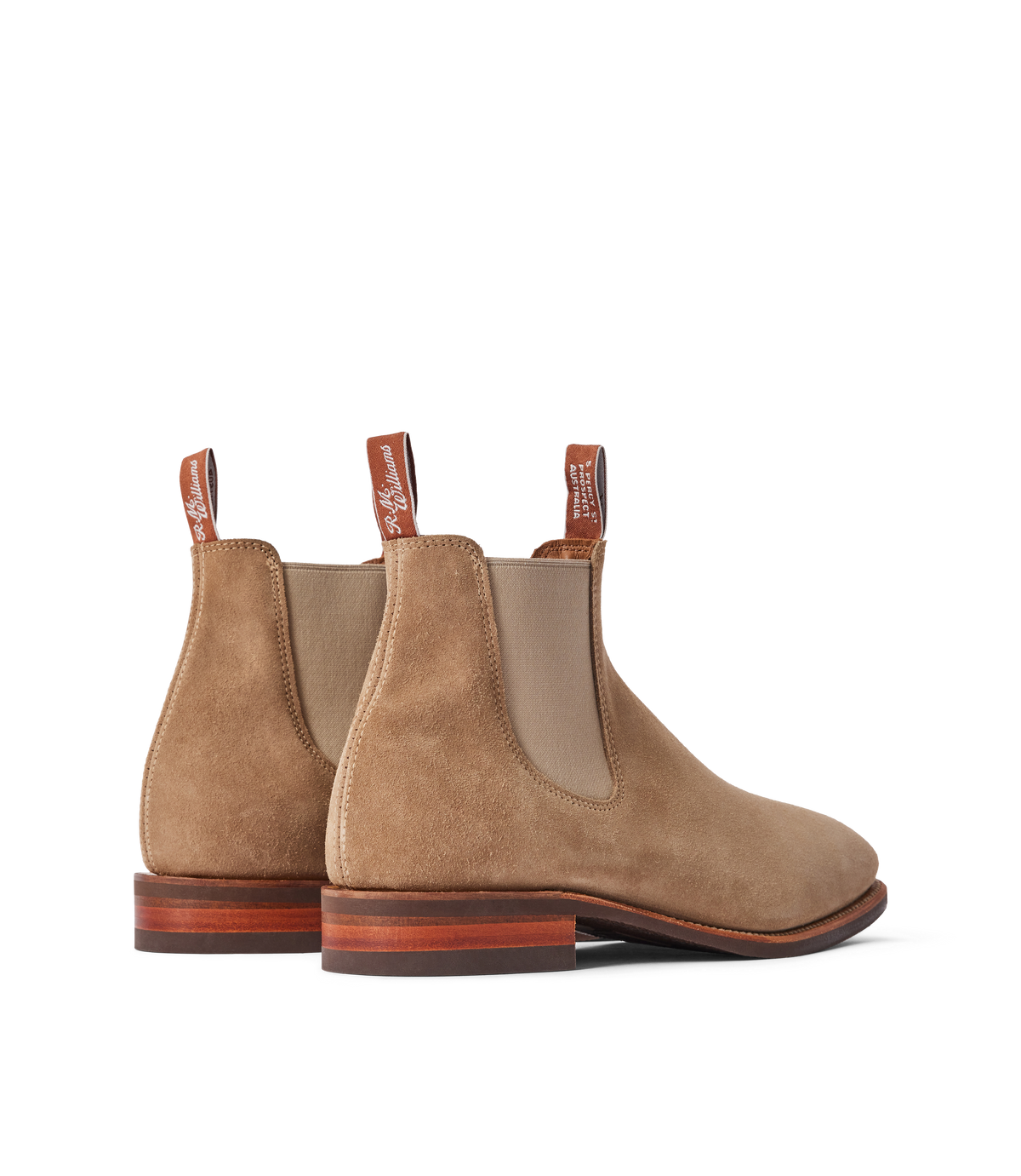 Craftsman boot wood ash suede leather