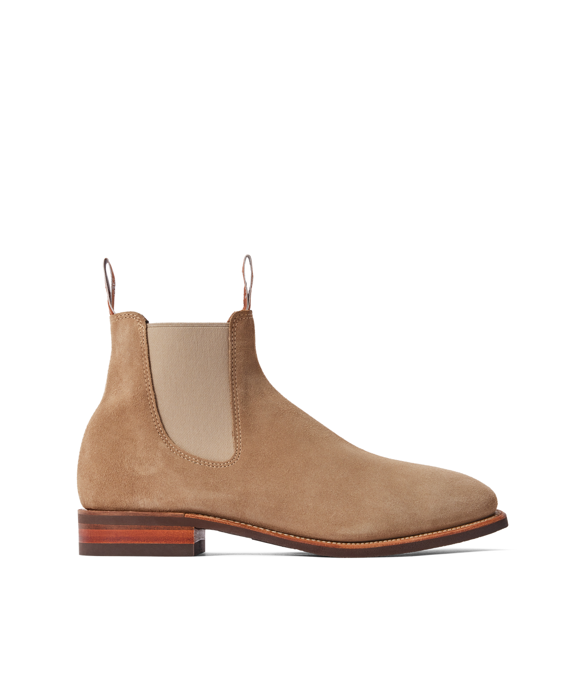 Craftsman boot wood ash suede leather