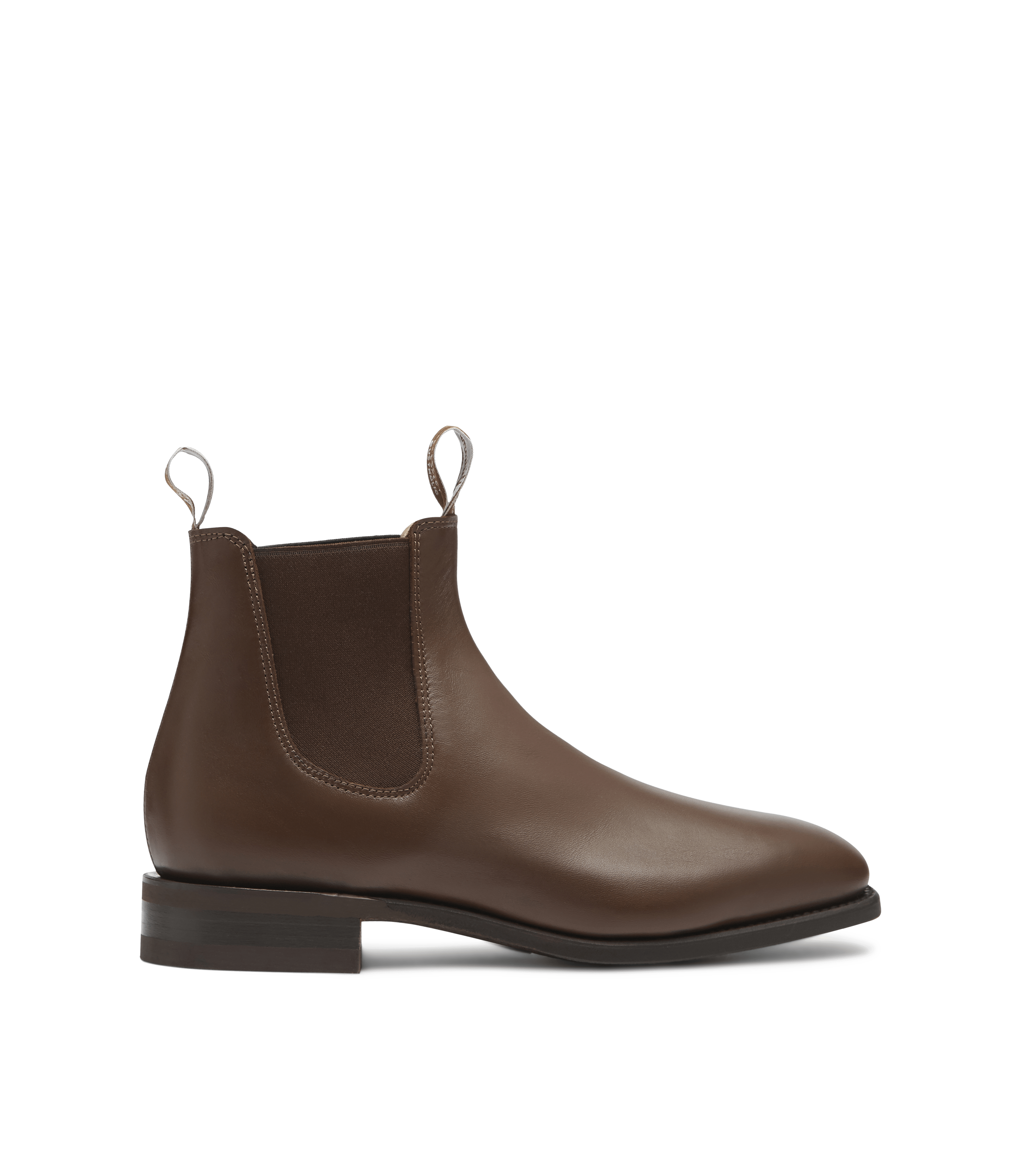 Craftsman boot dark tan yearling leather