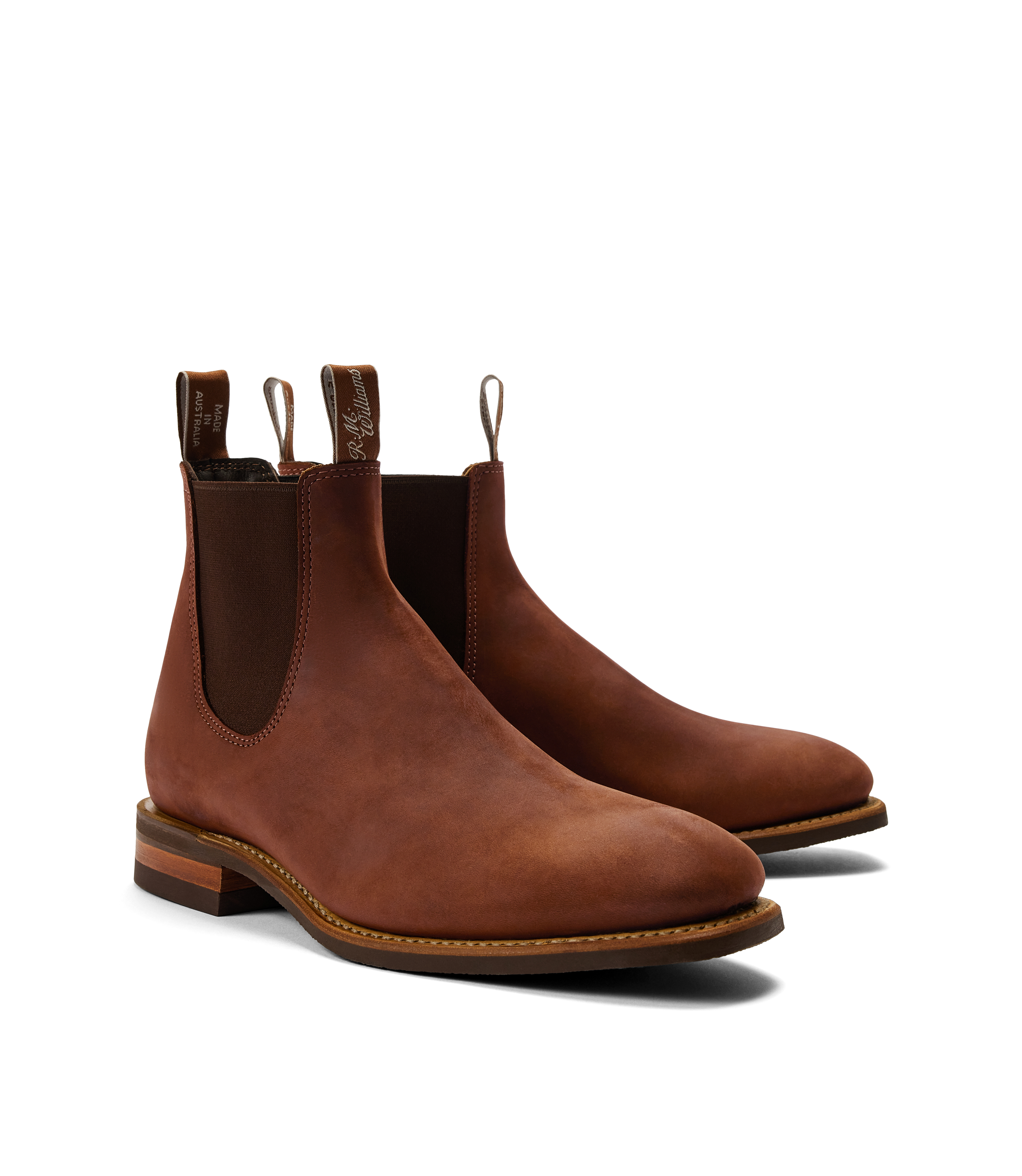 Tambo boot bark oiled nubuck leather