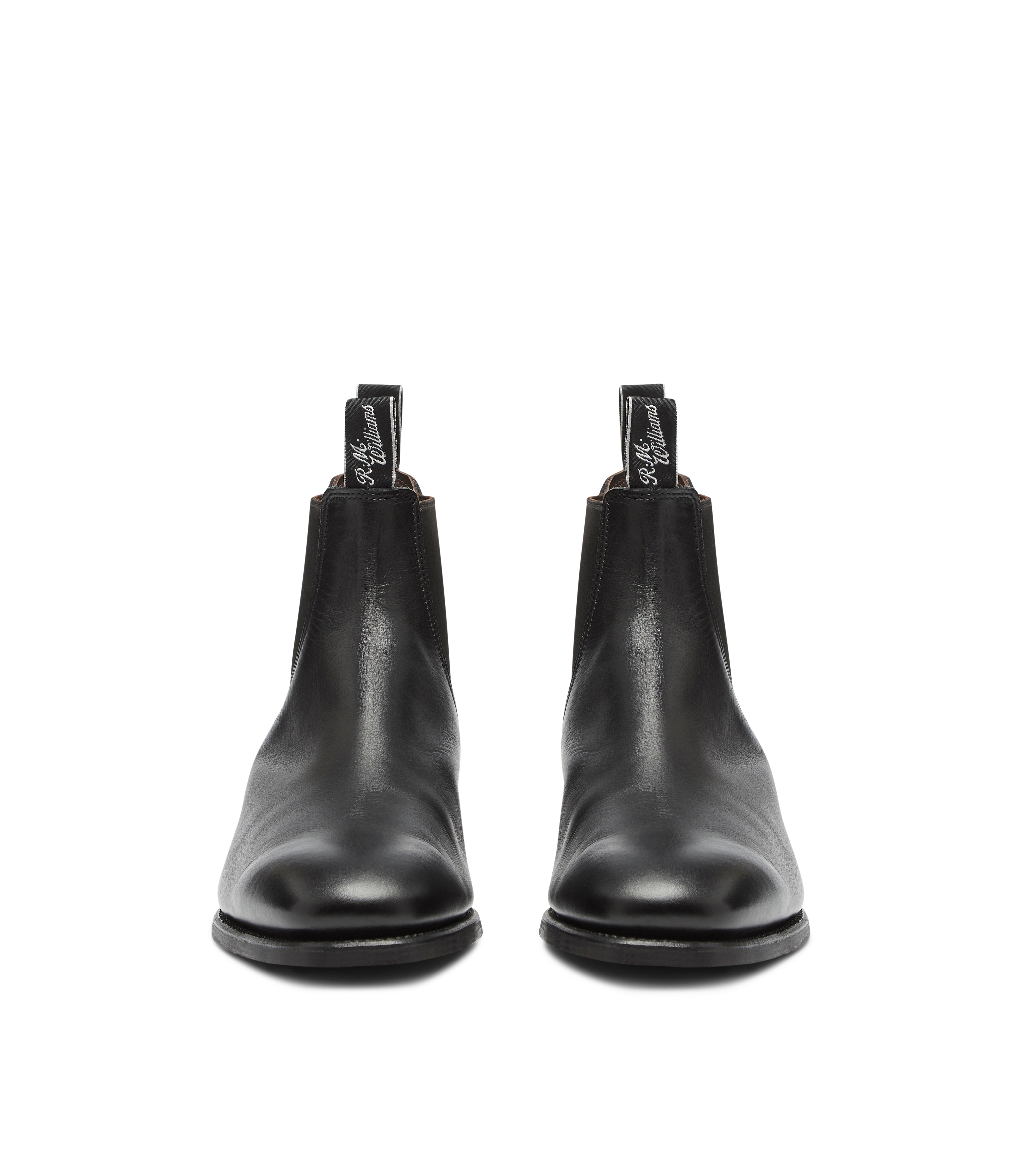 Tambo boot black yearling leather