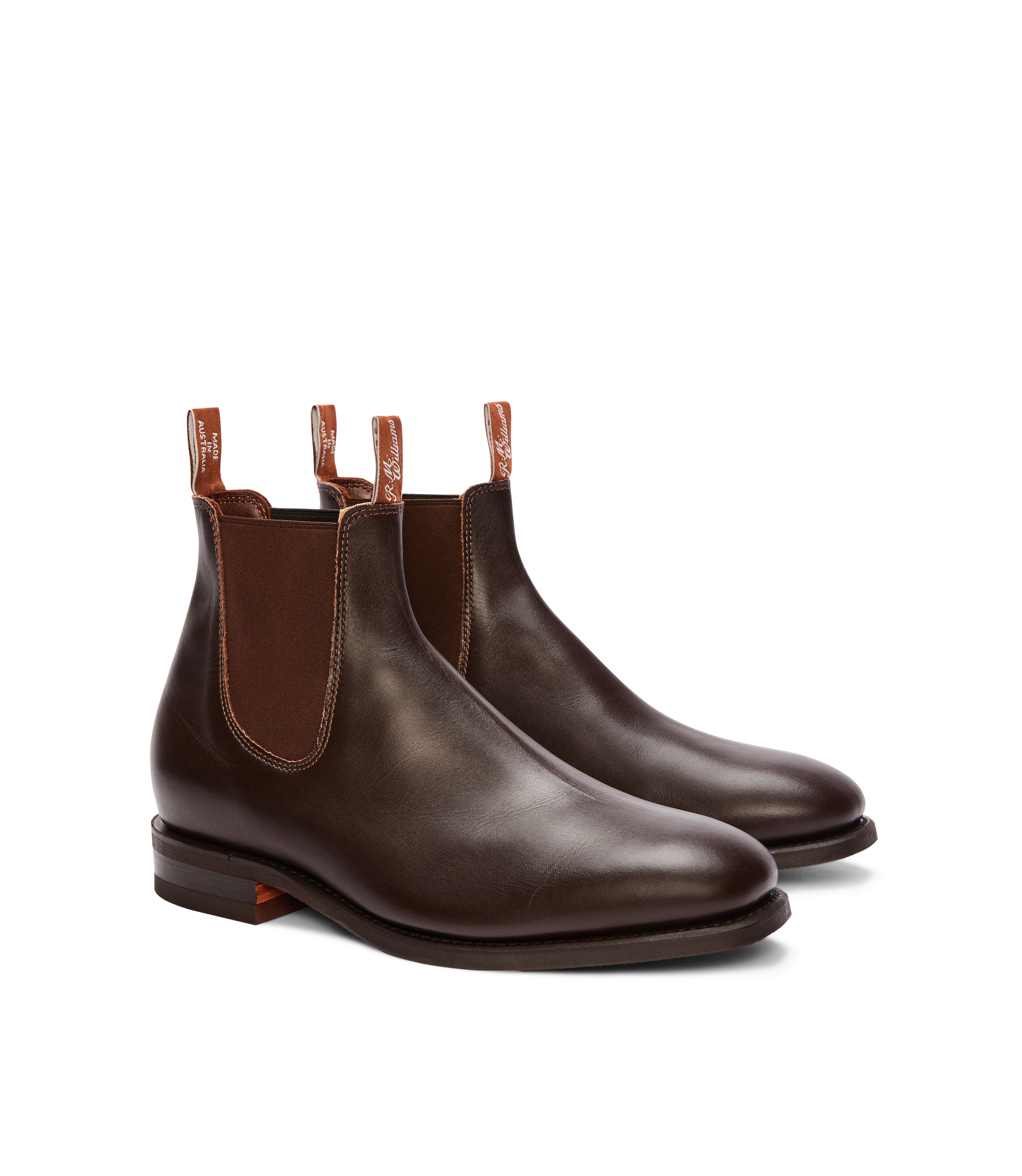 Tambo boot chestnut yearling leather
