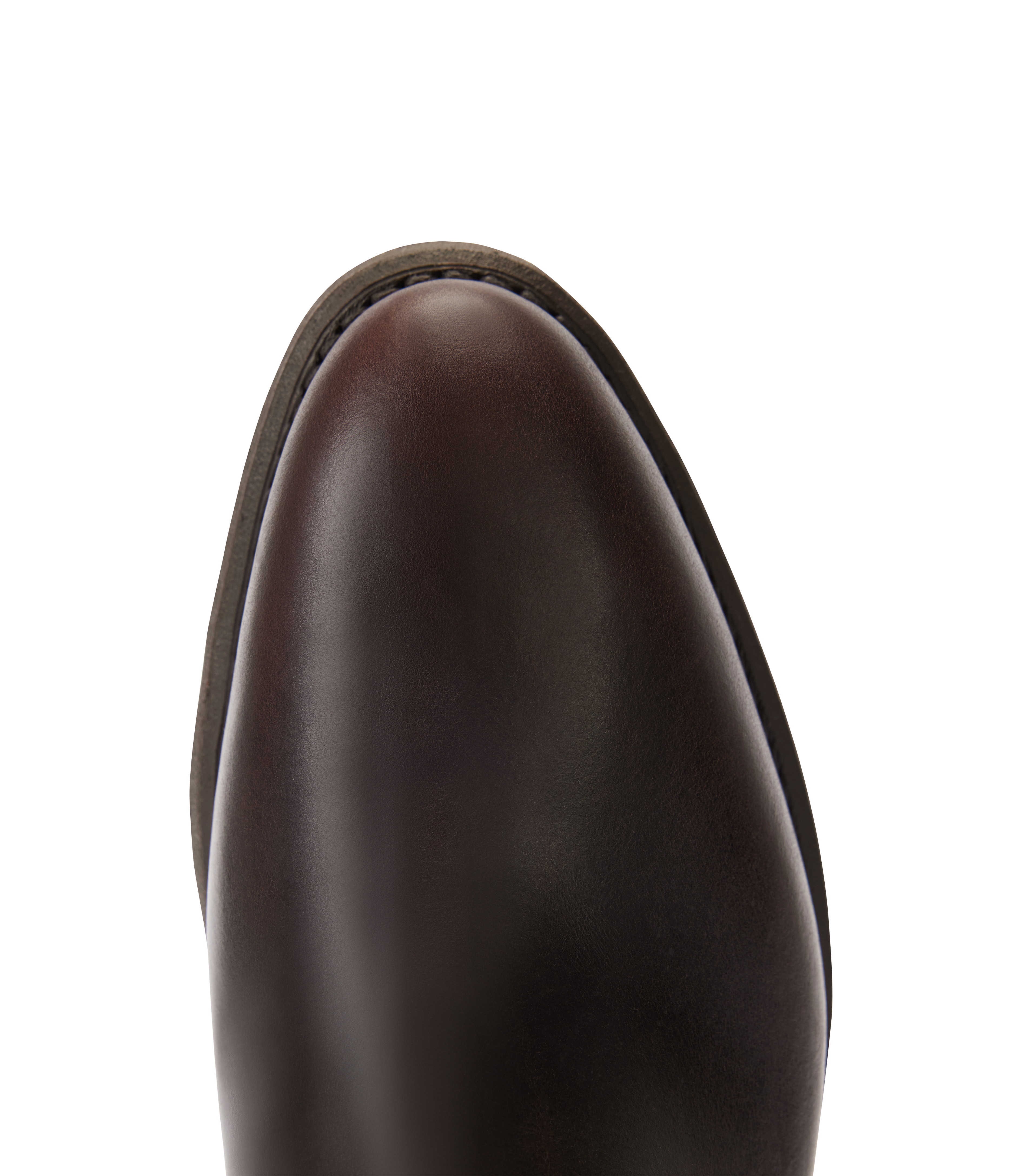 Moriarty boot chocolate pull-up leather