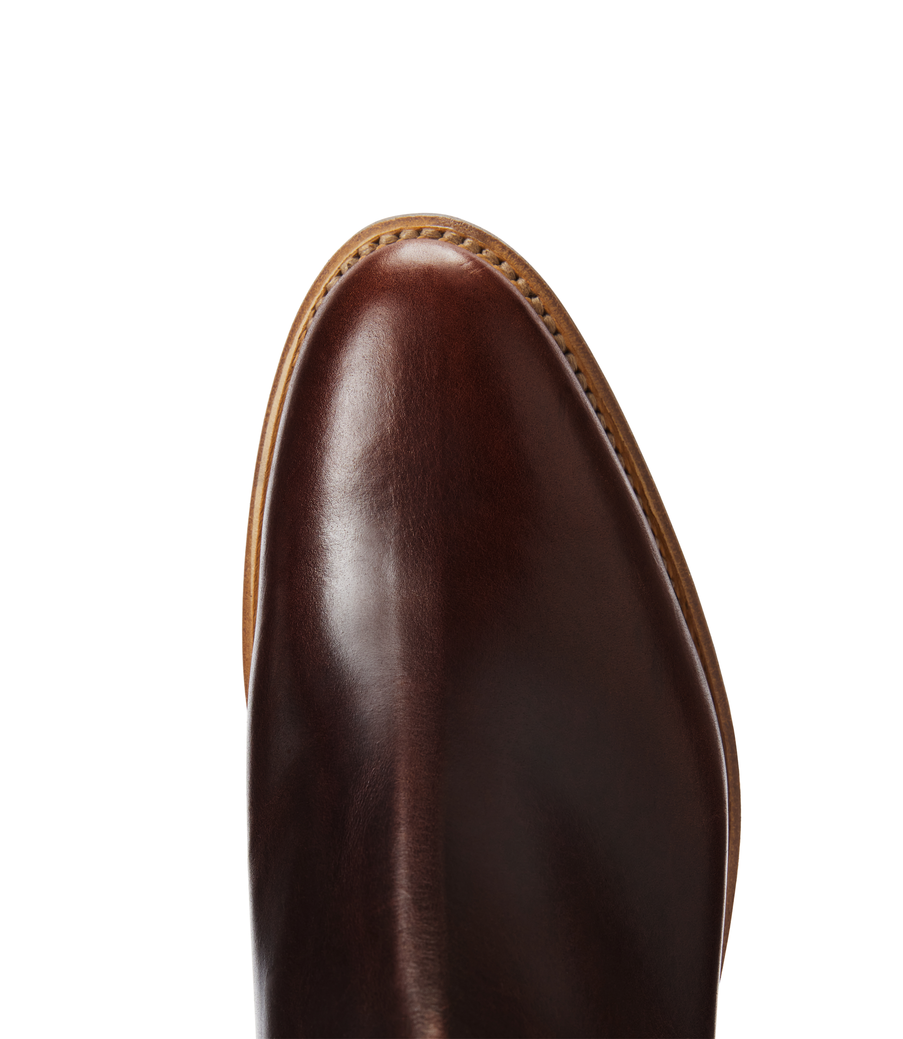 Moriarty boot mid brown pull-up leather