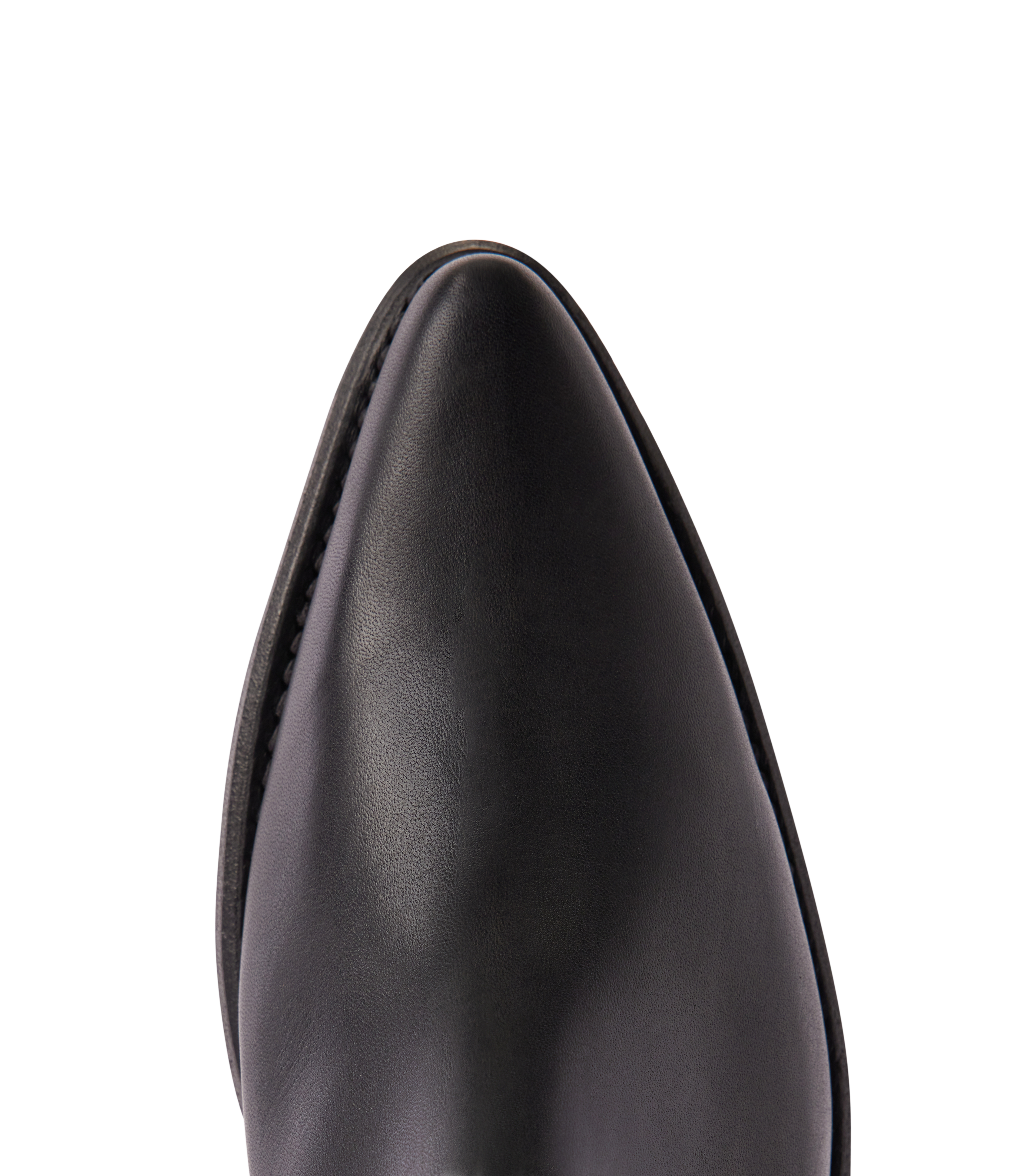 Millicent boot ebony aniline leather