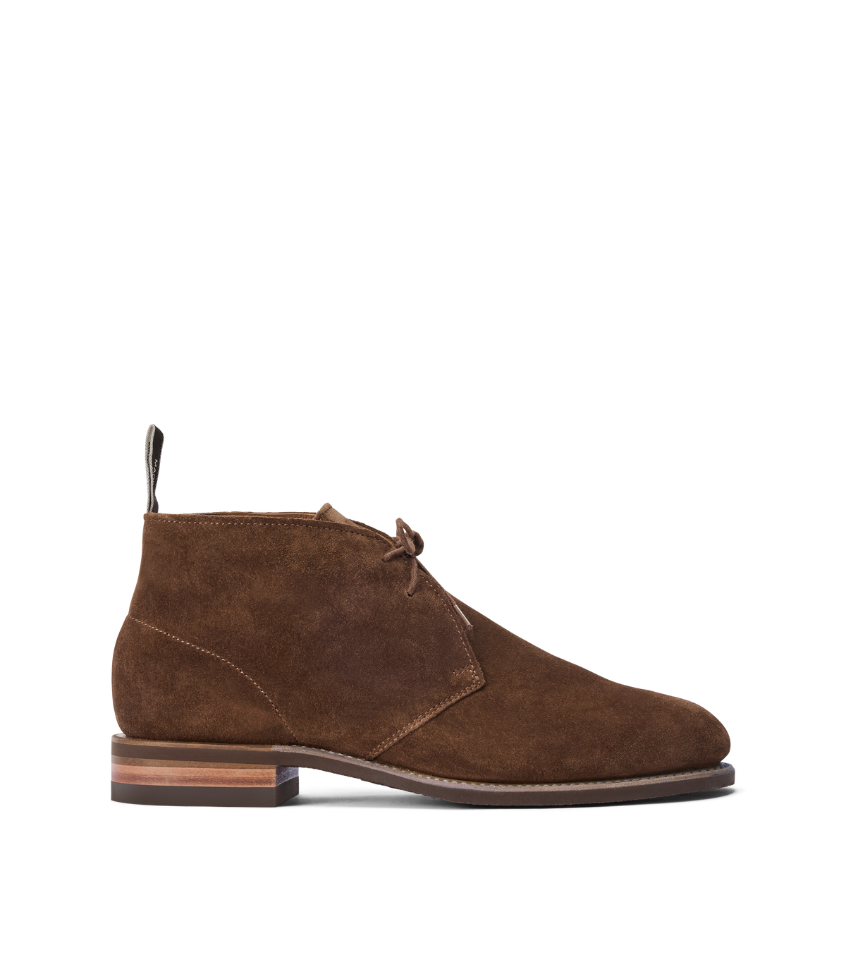 Turnout desert boot brown suede leather