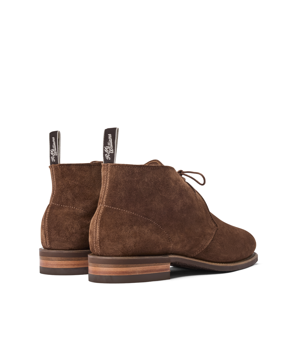Turnout desert boot brown suede leather