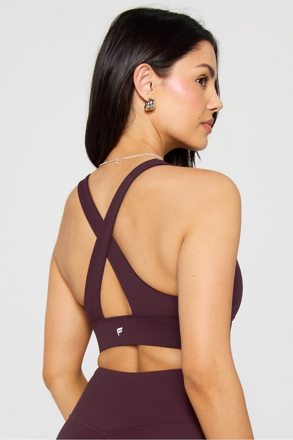 Fabletics Oasis Twist Medium Impact Sports Bra