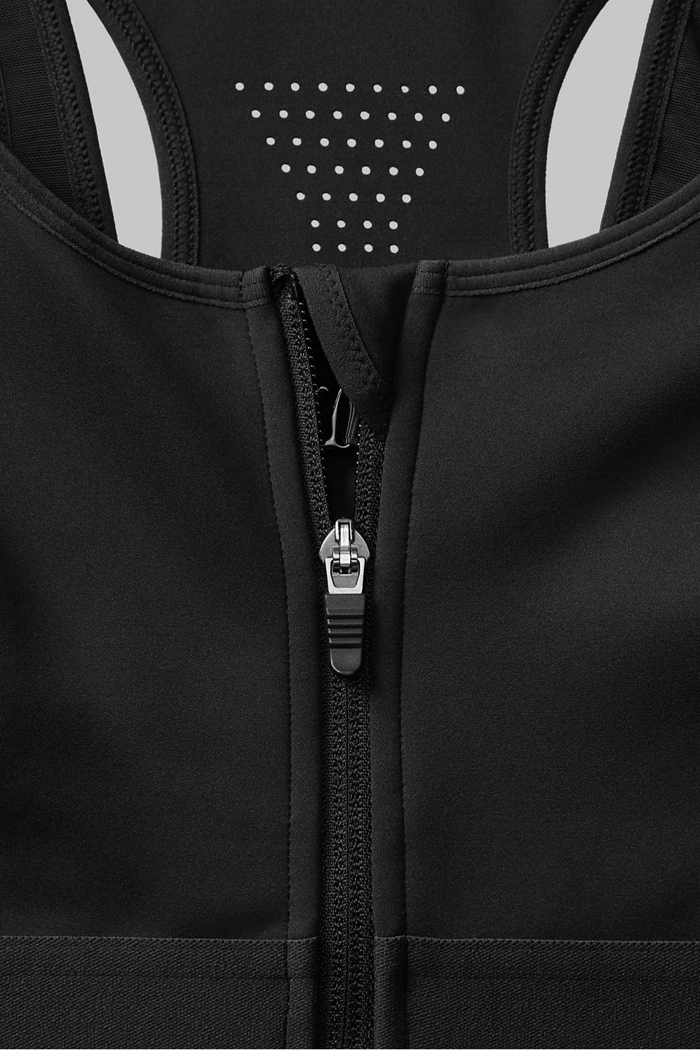 Fabletics Front Zip High Impact Sports Bra
