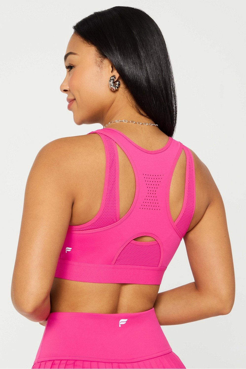 Fabletics Front Zip High Impact Sports Bra