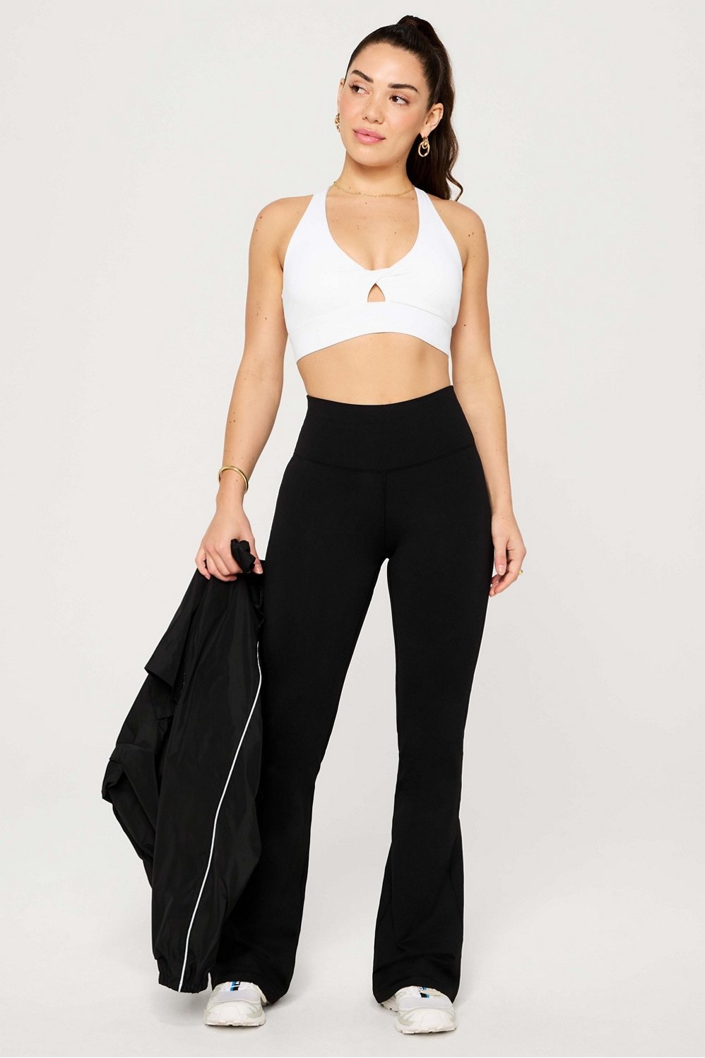 Fabletics Oasis Twist Medium Impact Sports Bra